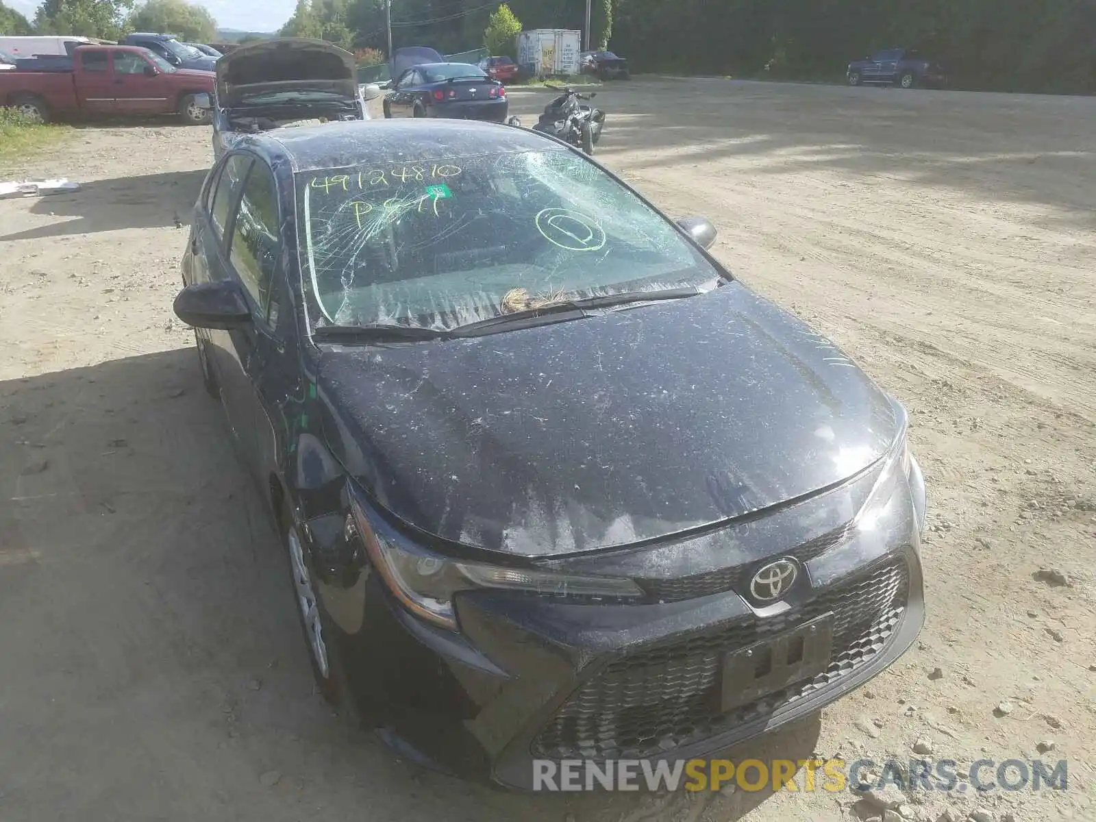 9 Photograph of a damaged car 5YFEPRAE4LP032413 TOYOTA COROLLA 2020