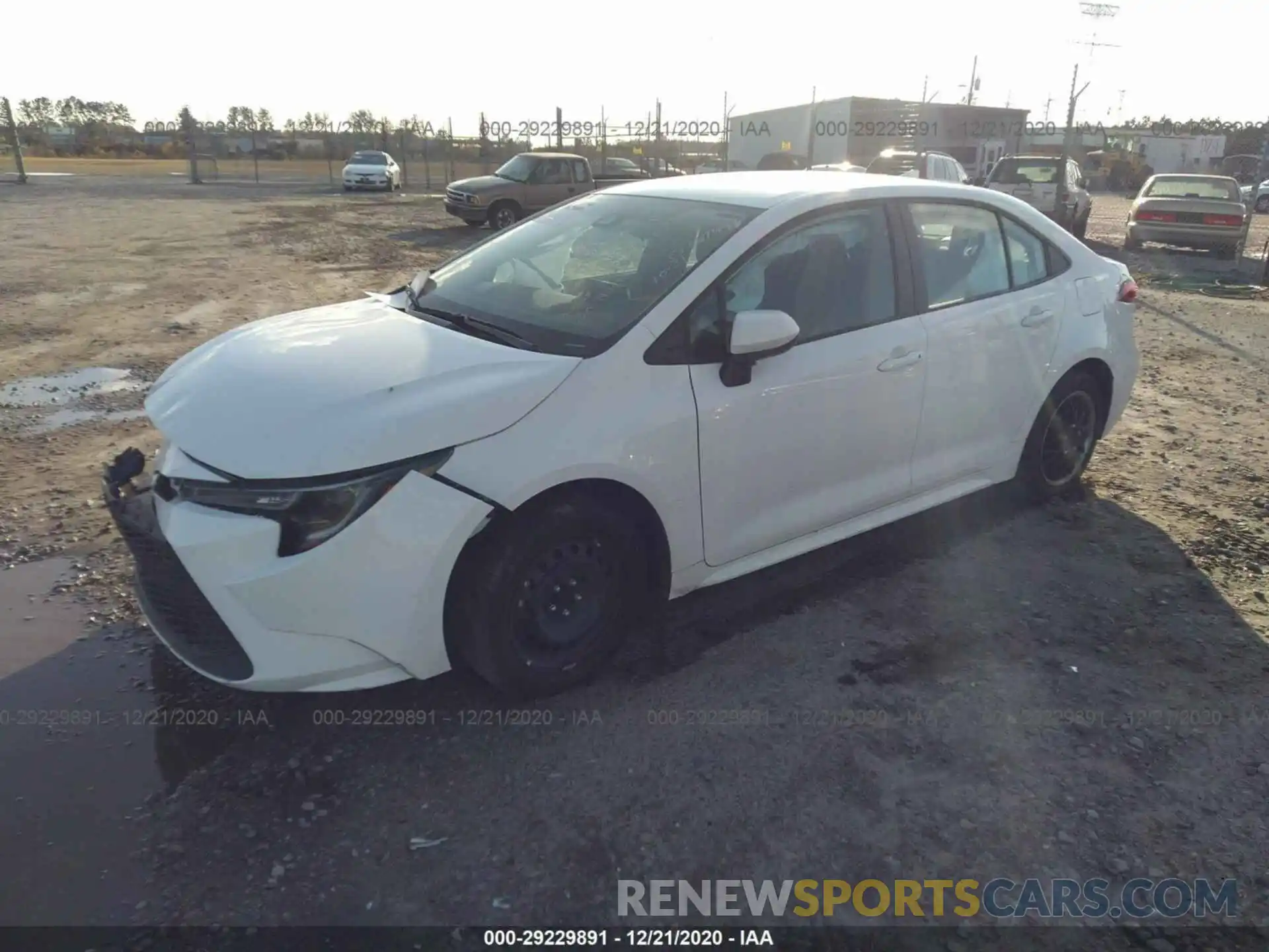 2 Photograph of a damaged car 5YFEPRAE4LP032749 TOYOTA COROLLA 2020