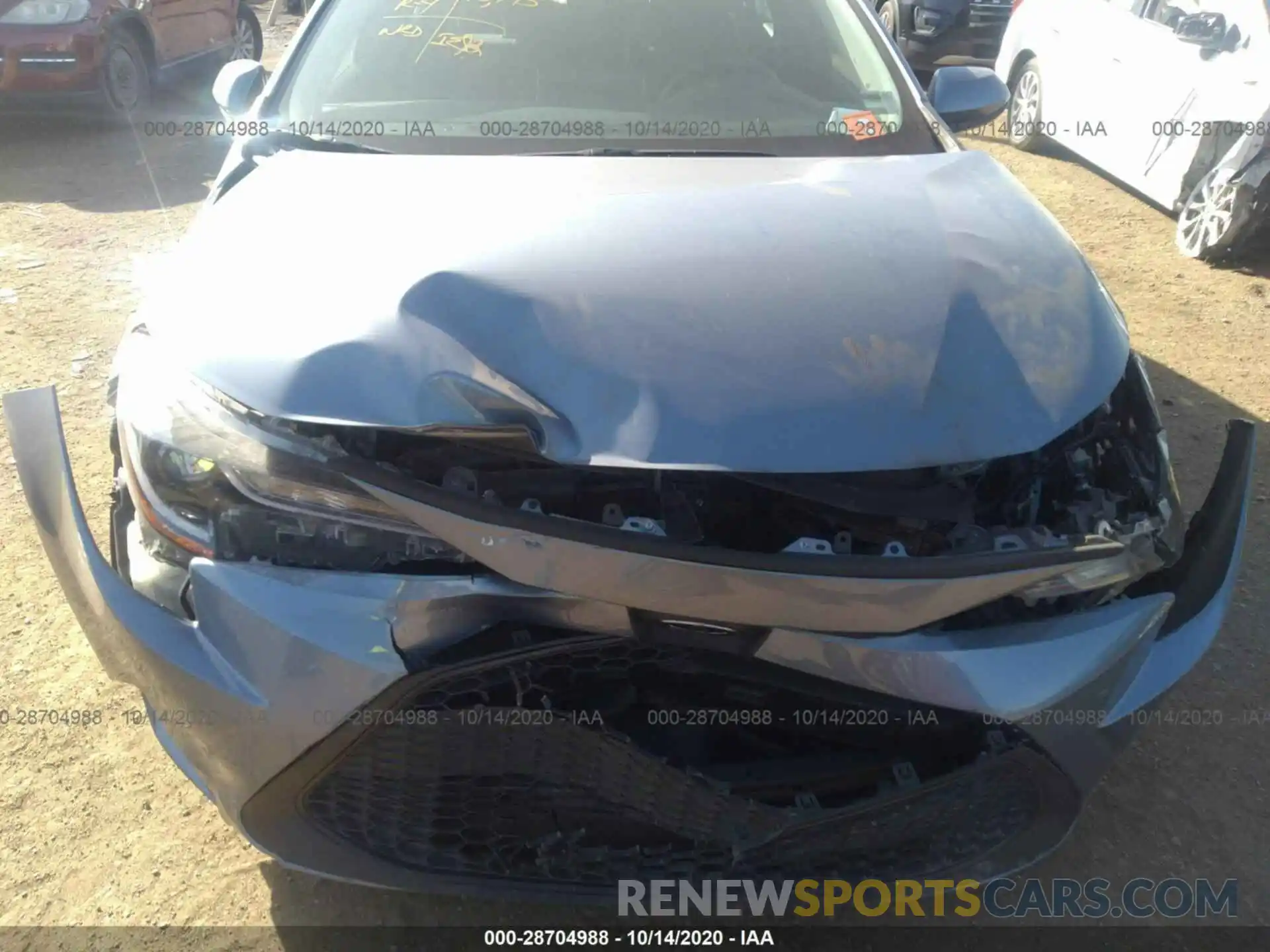 6 Photograph of a damaged car 5YFEPRAE4LP038180 TOYOTA COROLLA 2020