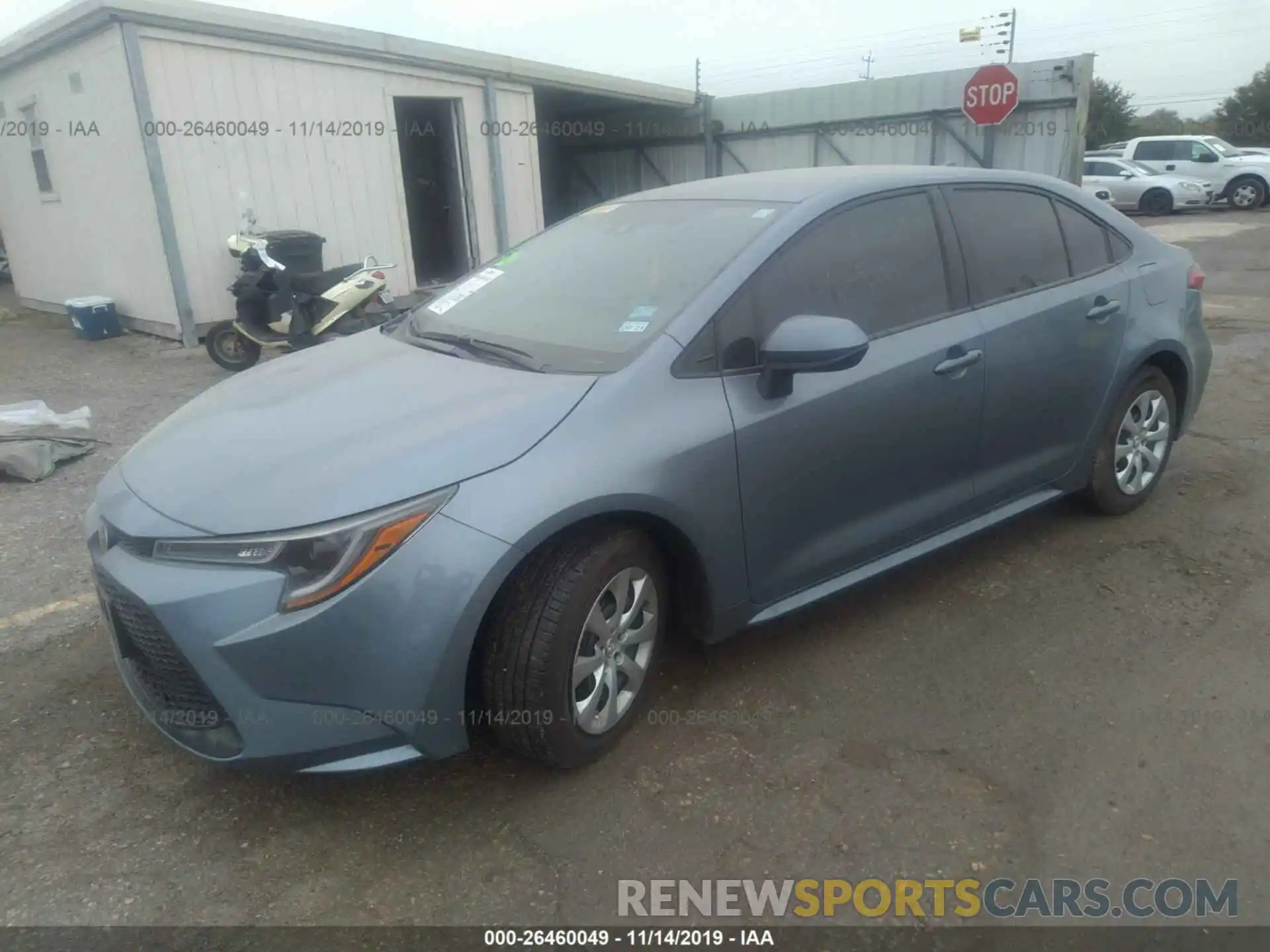 2 Photograph of a damaged car 5YFEPRAE4LP039426 TOYOTA COROLLA 2020