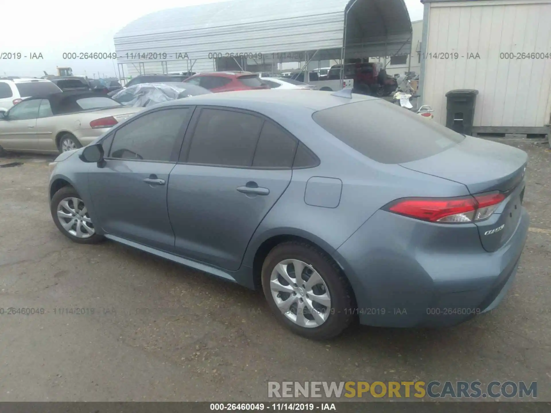 3 Photograph of a damaged car 5YFEPRAE4LP039426 TOYOTA COROLLA 2020