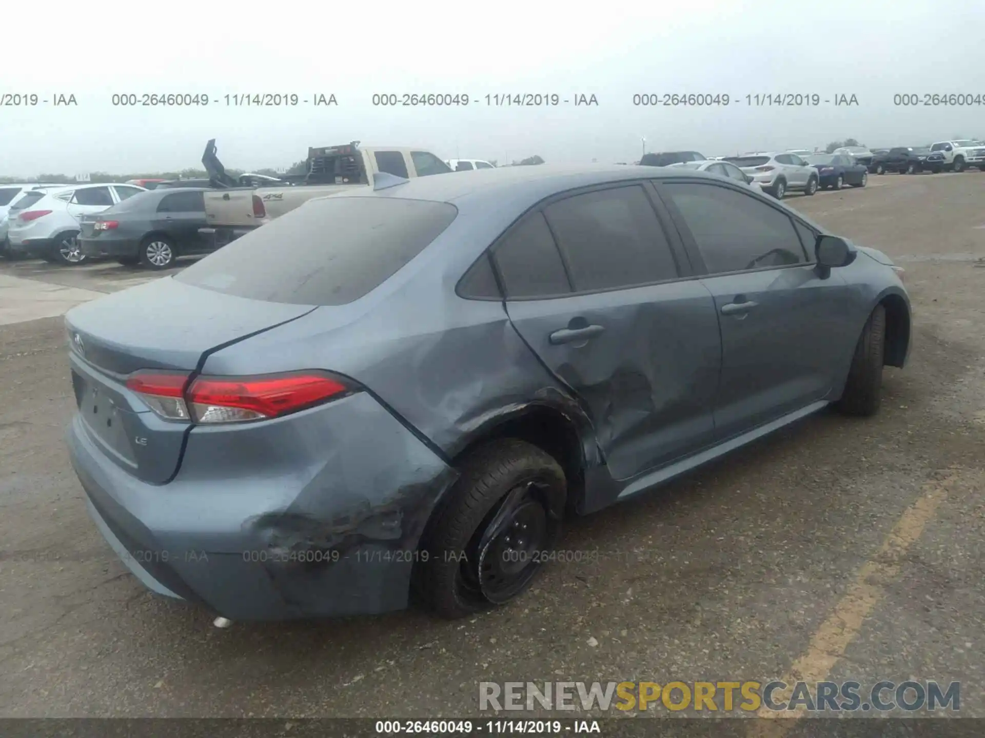 4 Photograph of a damaged car 5YFEPRAE4LP039426 TOYOTA COROLLA 2020