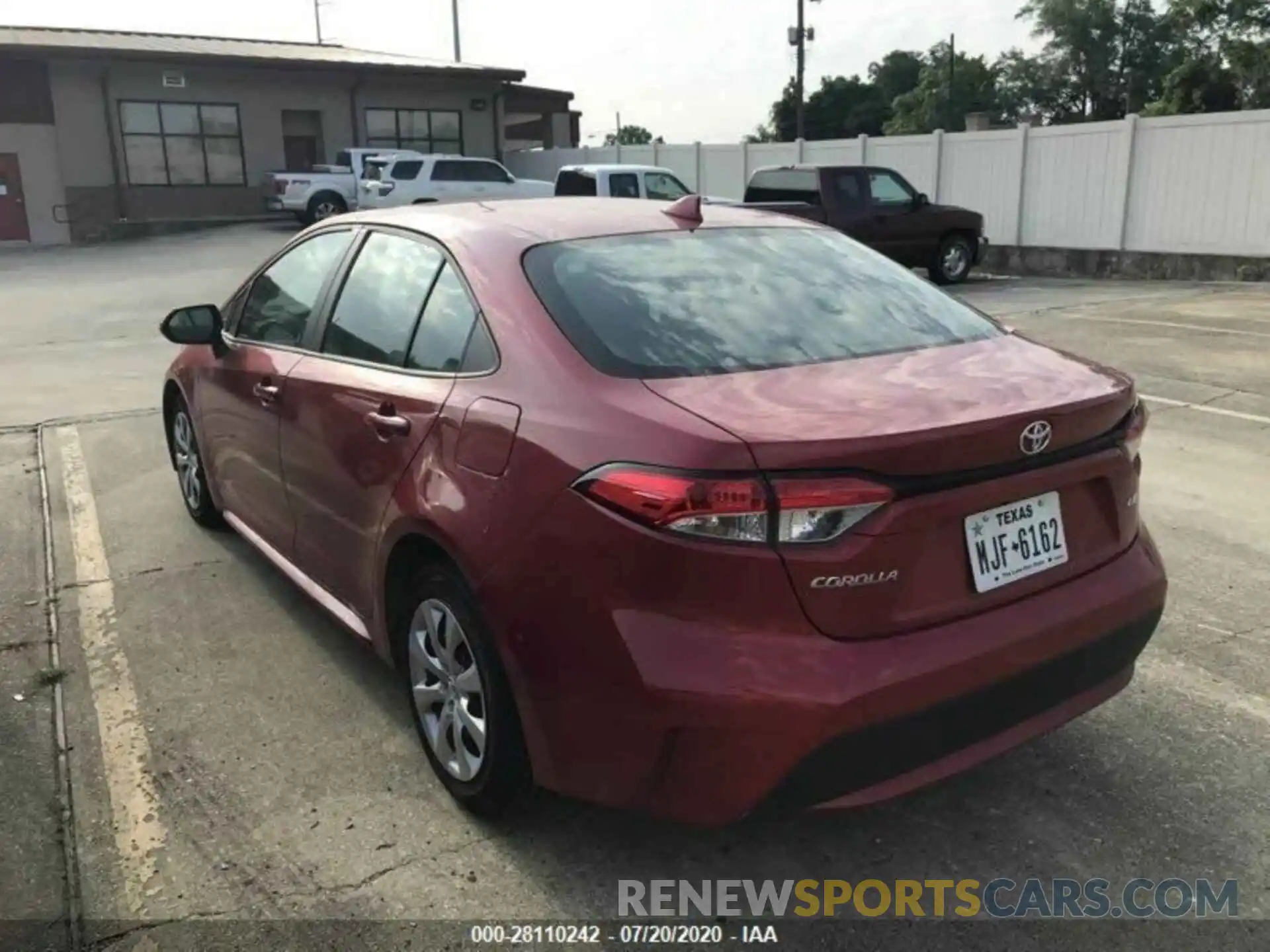 6 Photograph of a damaged car 5YFEPRAE4LP039698 TOYOTA COROLLA 2020