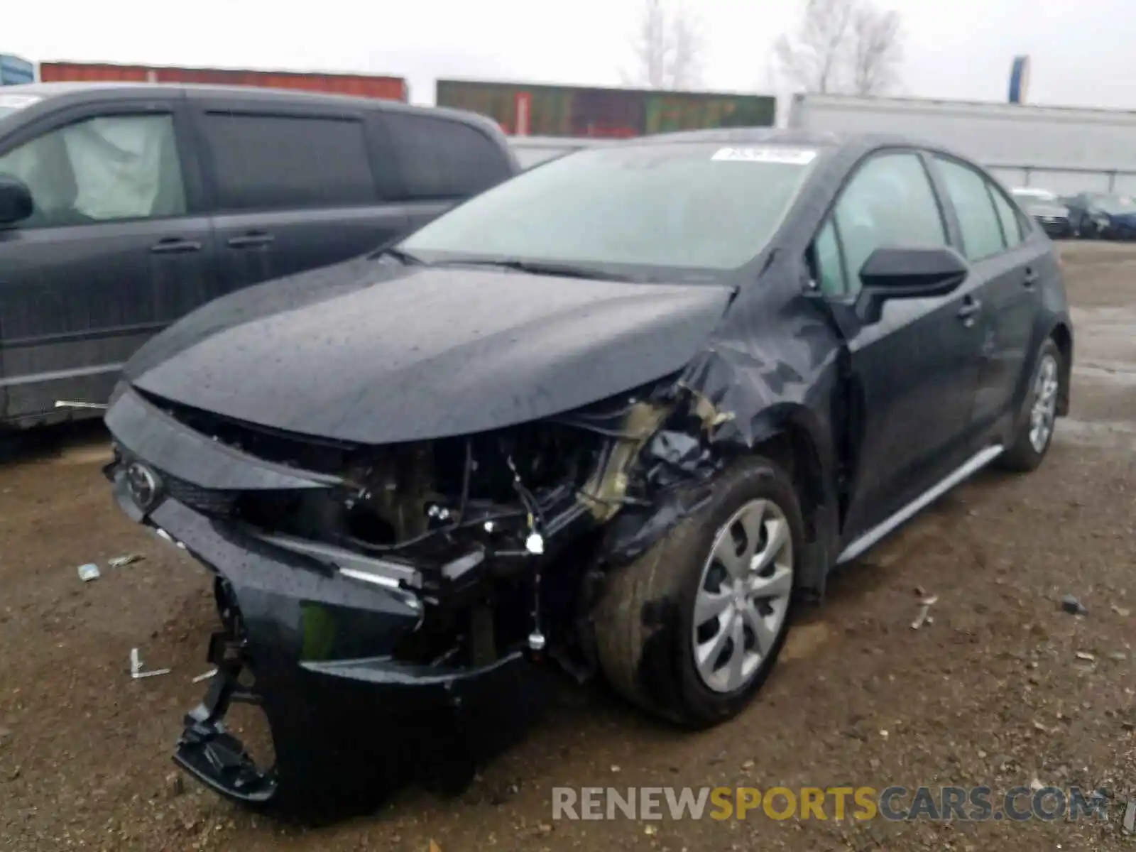 2 Photograph of a damaged car 5YFEPRAE4LP041001 TOYOTA COROLLA 2020