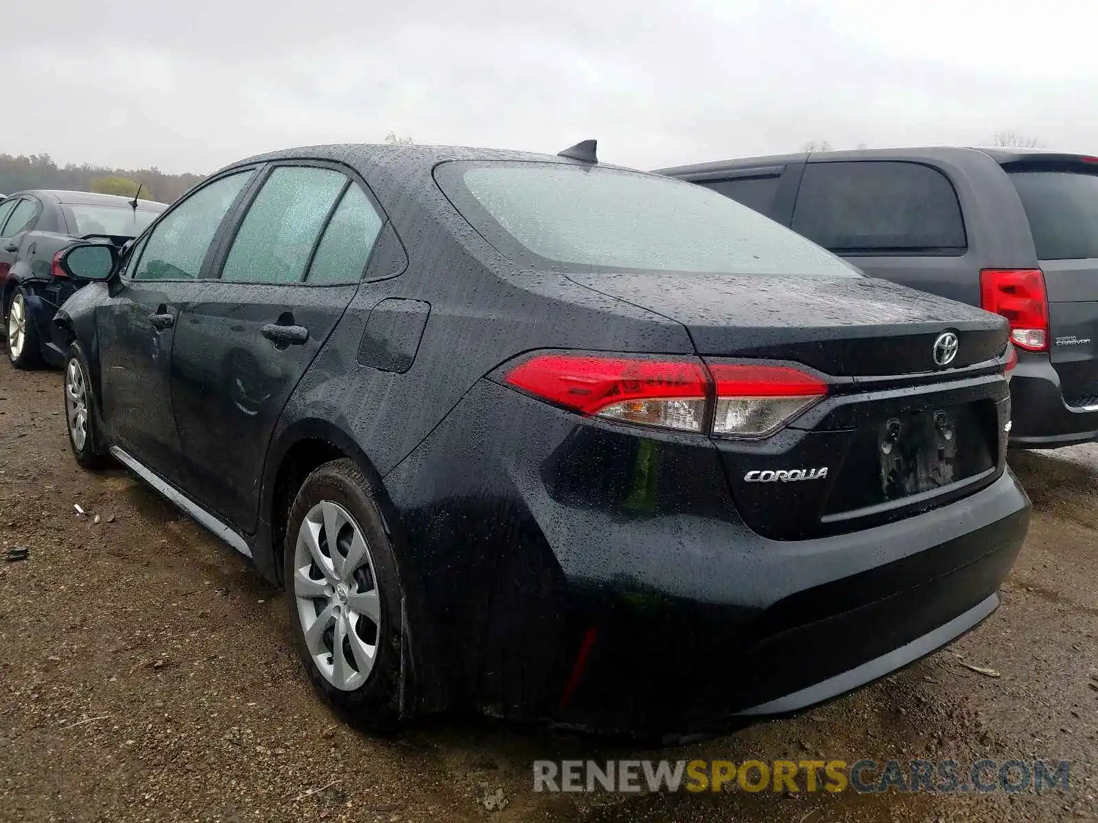 3 Photograph of a damaged car 5YFEPRAE4LP041001 TOYOTA COROLLA 2020