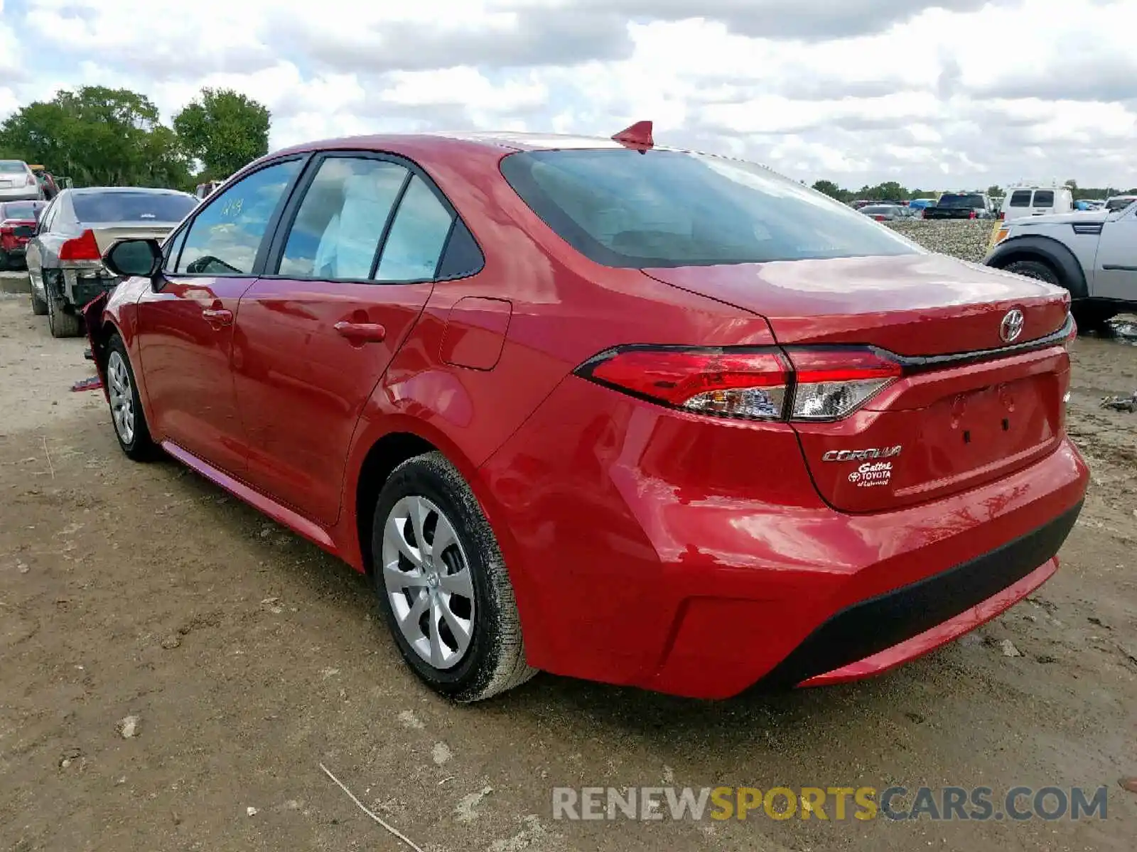 3 Photograph of a damaged car 5YFEPRAE4LP041838 TOYOTA COROLLA 2020