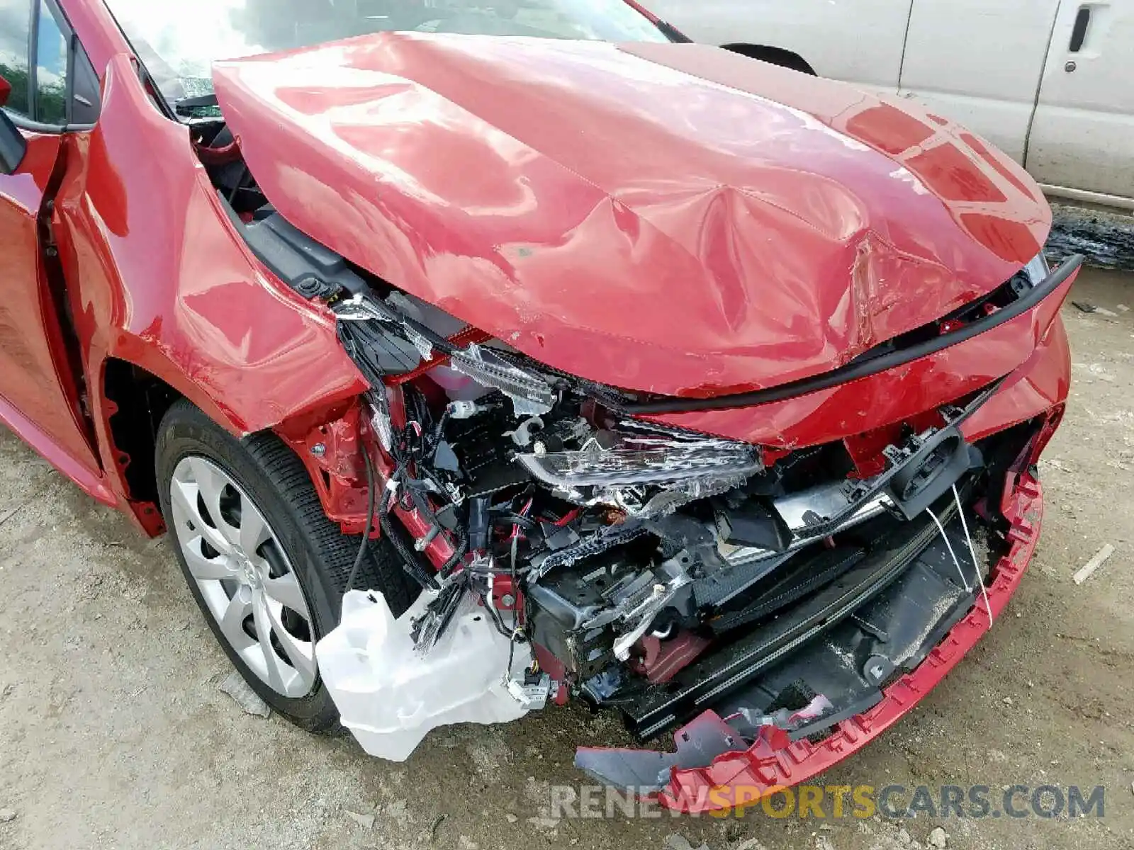 9 Photograph of a damaged car 5YFEPRAE4LP041838 TOYOTA COROLLA 2020