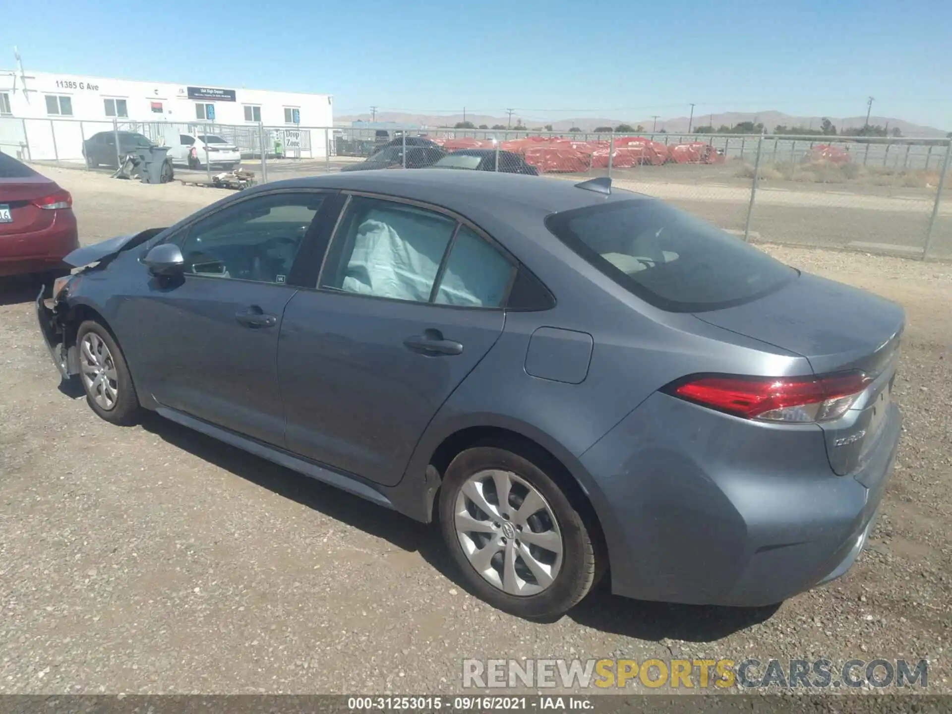 3 Photograph of a damaged car 5YFEPRAE4LP042150 TOYOTA COROLLA 2020