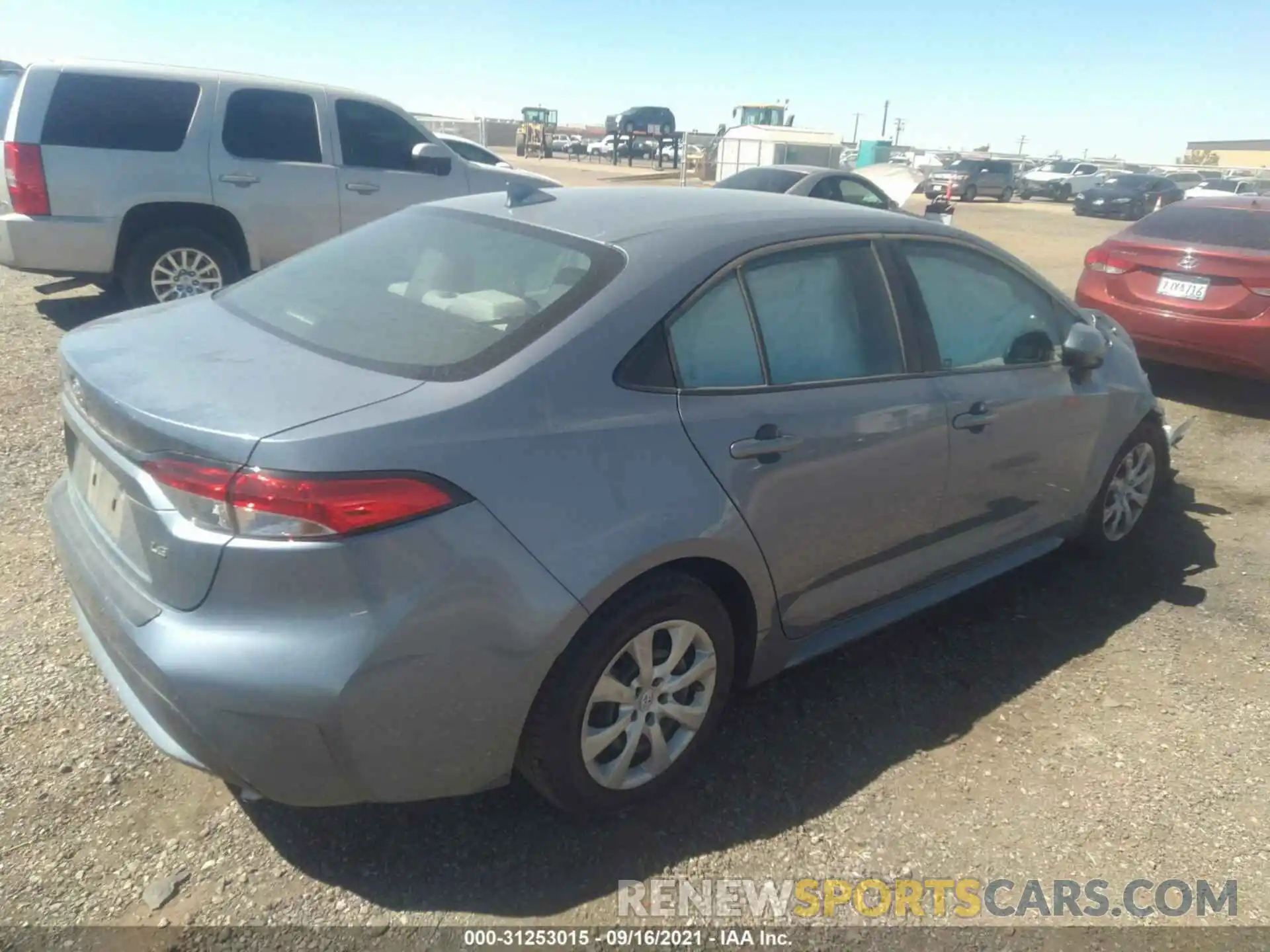 4 Photograph of a damaged car 5YFEPRAE4LP042150 TOYOTA COROLLA 2020