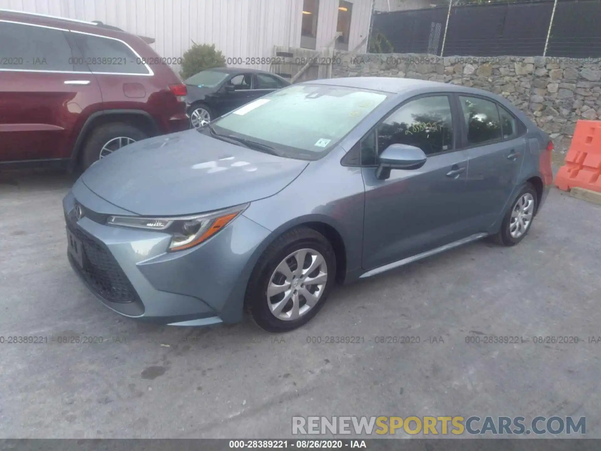 2 Photograph of a damaged car 5YFEPRAE4LP042861 TOYOTA COROLLA 2020