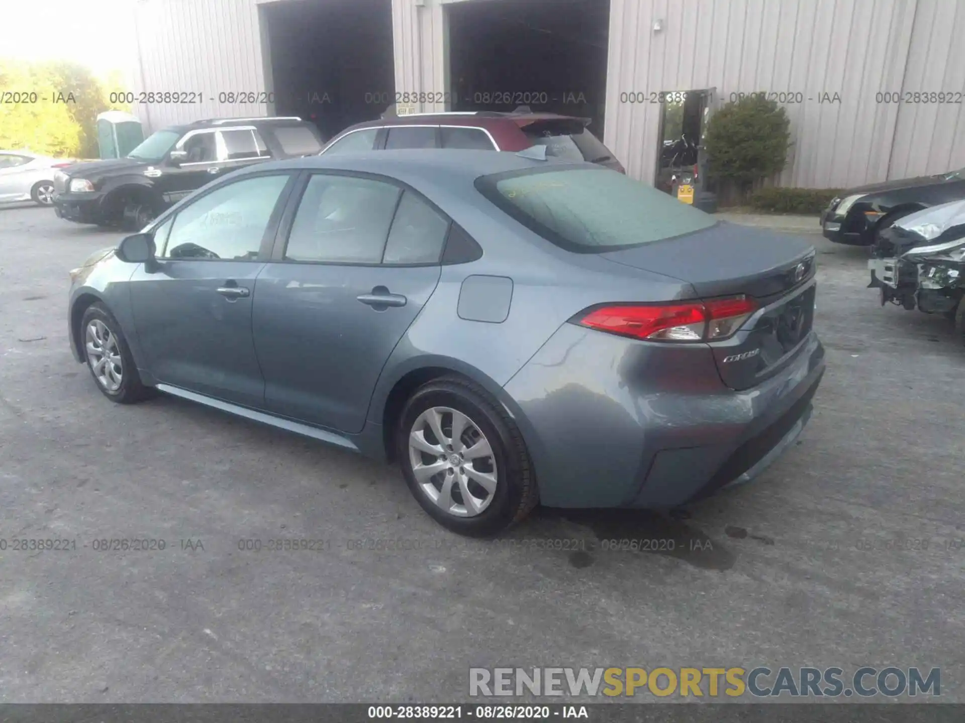 3 Photograph of a damaged car 5YFEPRAE4LP042861 TOYOTA COROLLA 2020