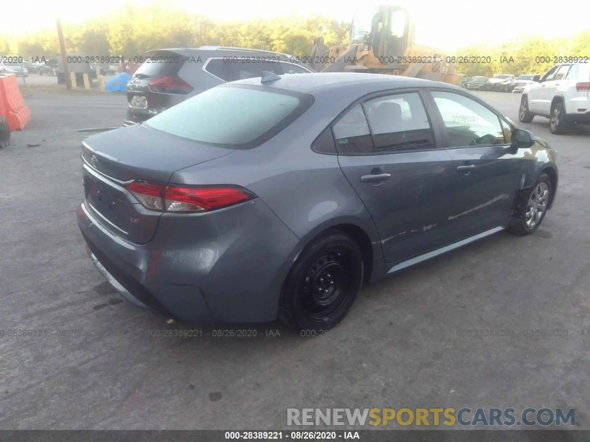 4 Photograph of a damaged car 5YFEPRAE4LP042861 TOYOTA COROLLA 2020