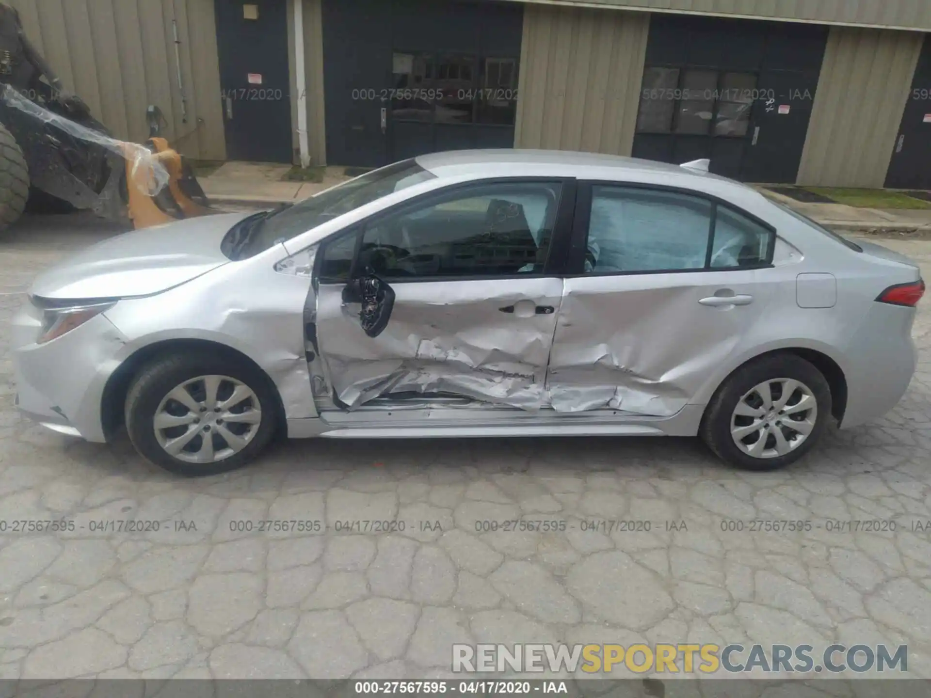 6 Photograph of a damaged car 5YFEPRAE4LP046442 TOYOTA COROLLA 2020