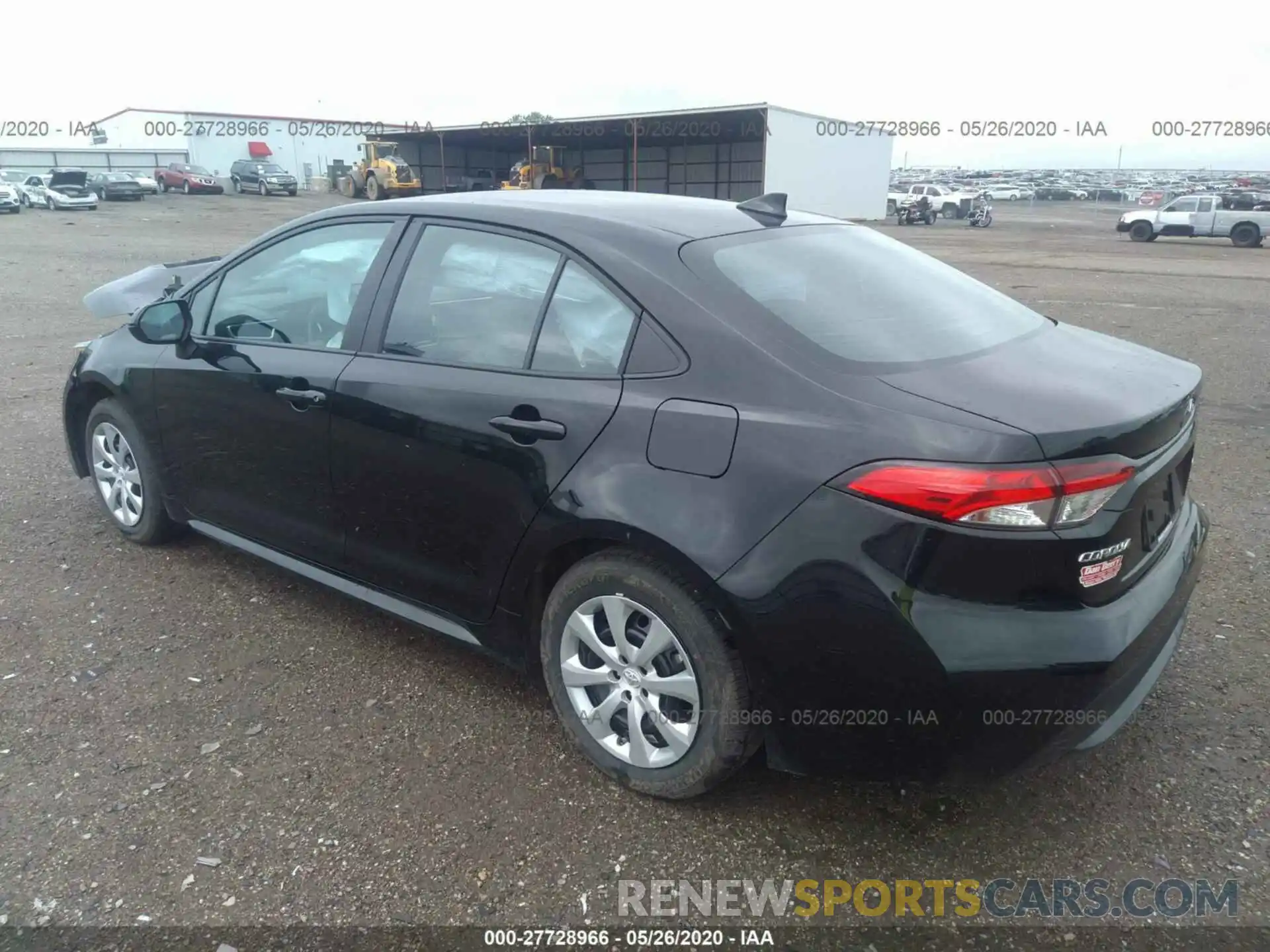 3 Photograph of a damaged car 5YFEPRAE4LP047199 TOYOTA COROLLA 2020