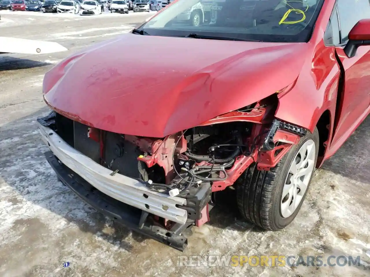 9 Photograph of a damaged car 5YFEPRAE4LP047624 TOYOTA COROLLA 2020