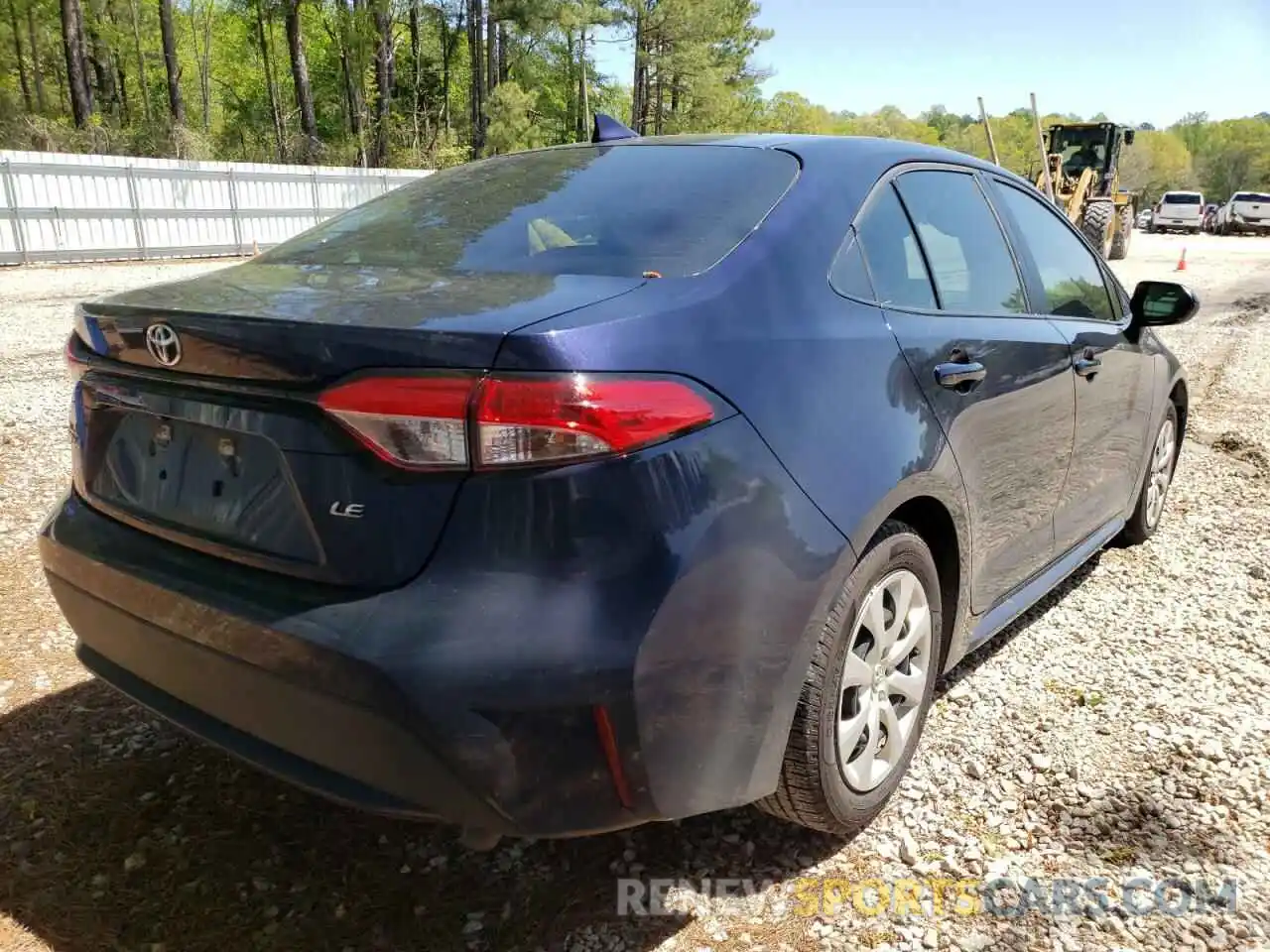 4 Photograph of a damaged car 5YFEPRAE4LP048398 TOYOTA COROLLA 2020