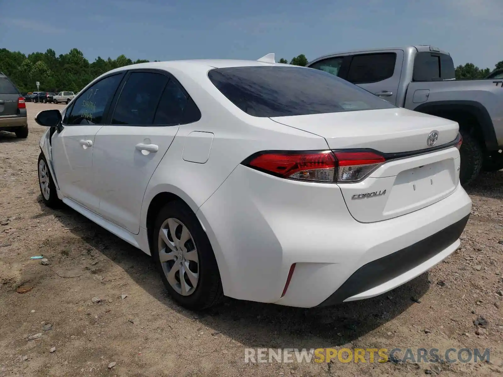 3 Photograph of a damaged car 5YFEPRAE4LP052144 TOYOTA COROLLA 2020