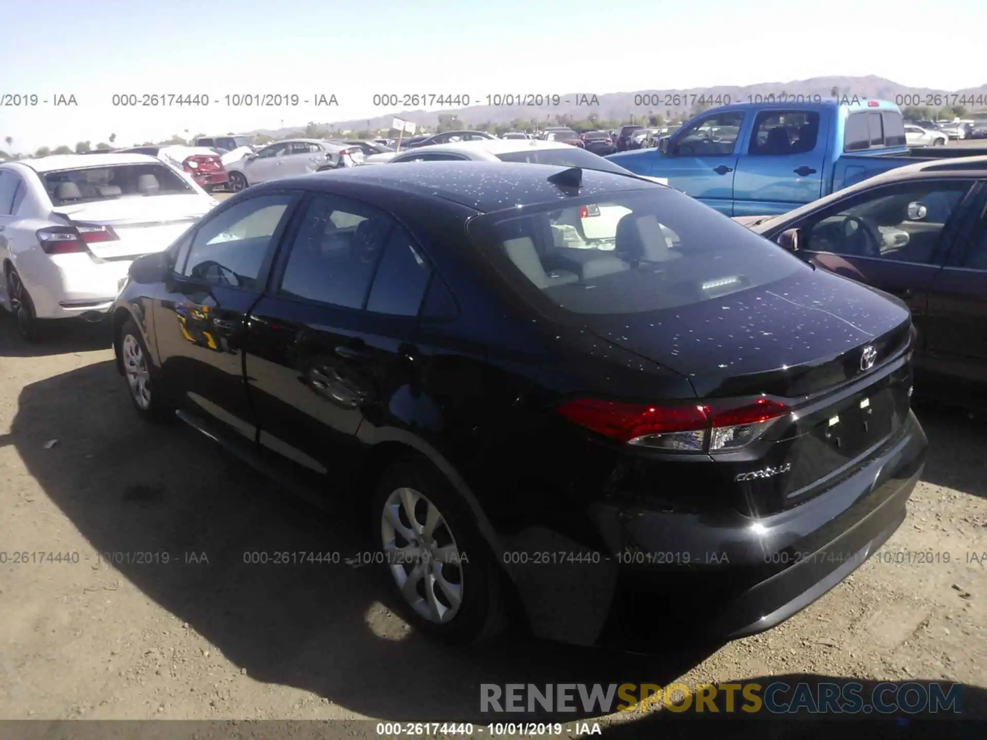 3 Photograph of a damaged car 5YFEPRAE4LP052600 TOYOTA COROLLA 2020