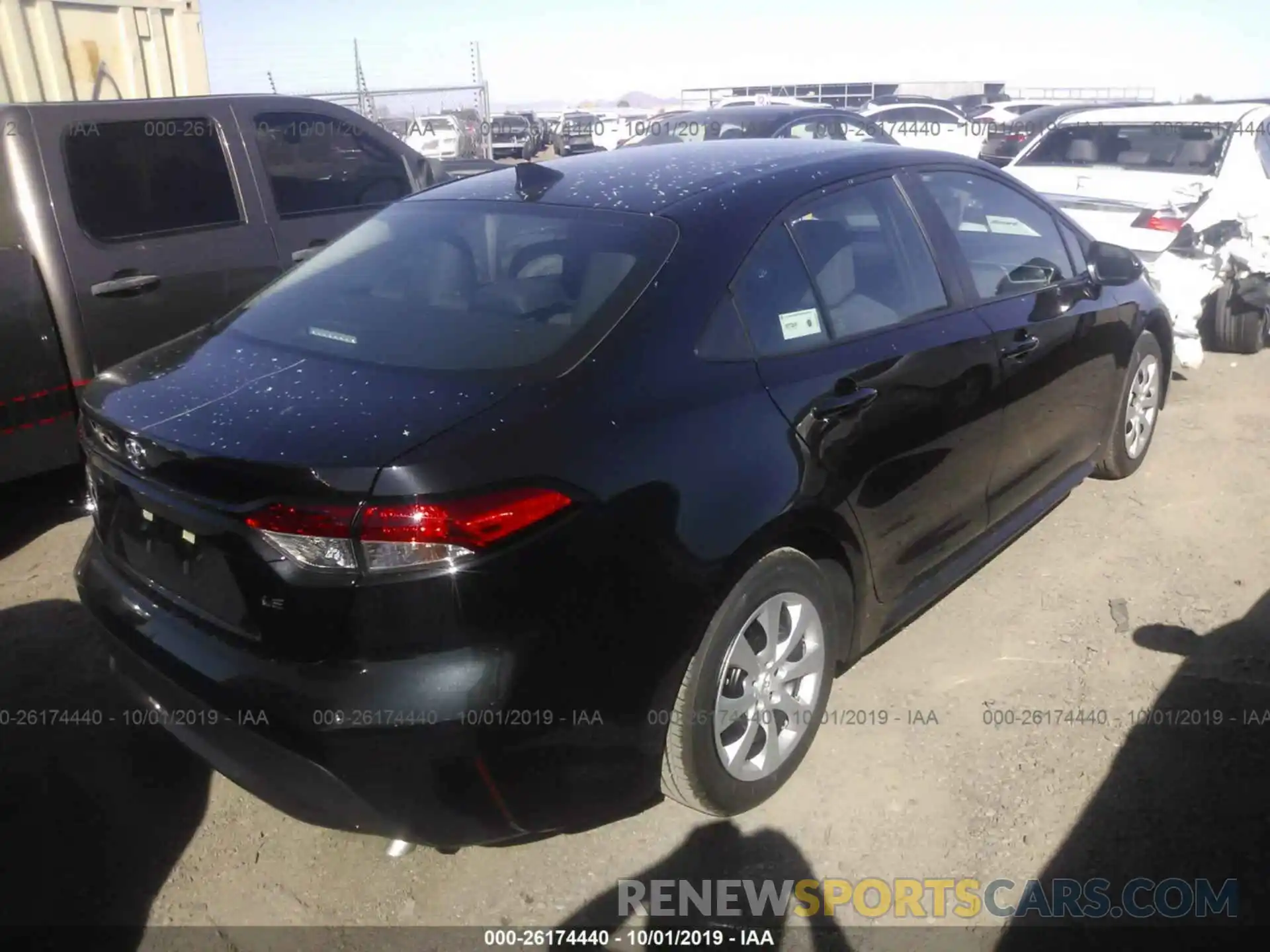 4 Photograph of a damaged car 5YFEPRAE4LP052600 TOYOTA COROLLA 2020