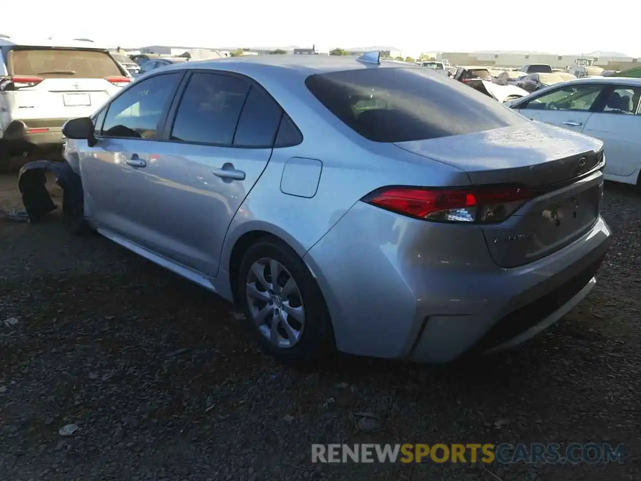 3 Photograph of a damaged car 5YFEPRAE4LP053102 TOYOTA COROLLA 2020