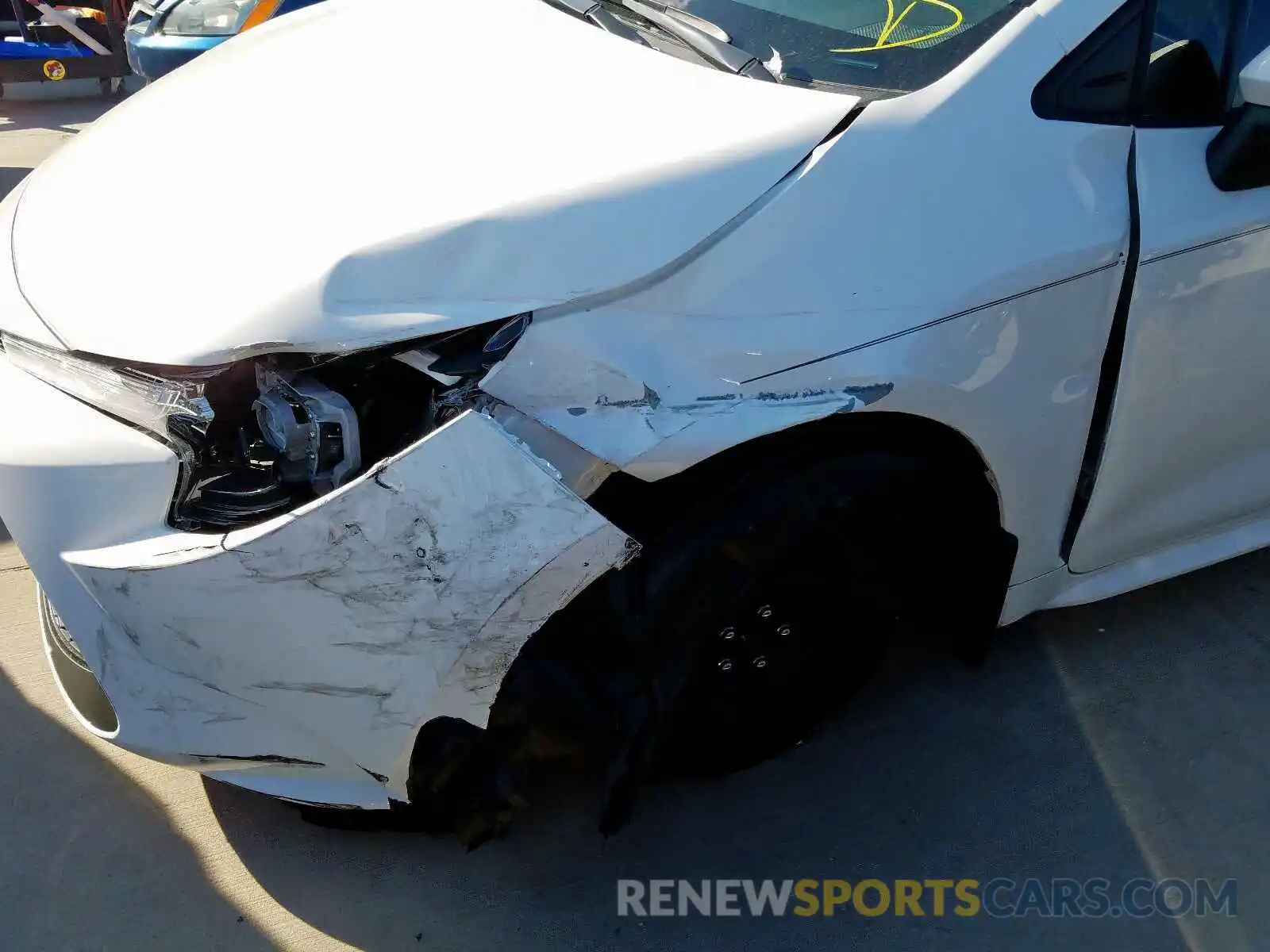 9 Photograph of a damaged car 5YFEPRAE4LP054668 TOYOTA COROLLA 2020