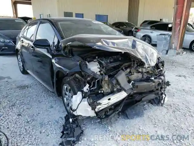 1 Photograph of a damaged car 5YFEPRAE4LP055447 TOYOTA COROLLA 2020
