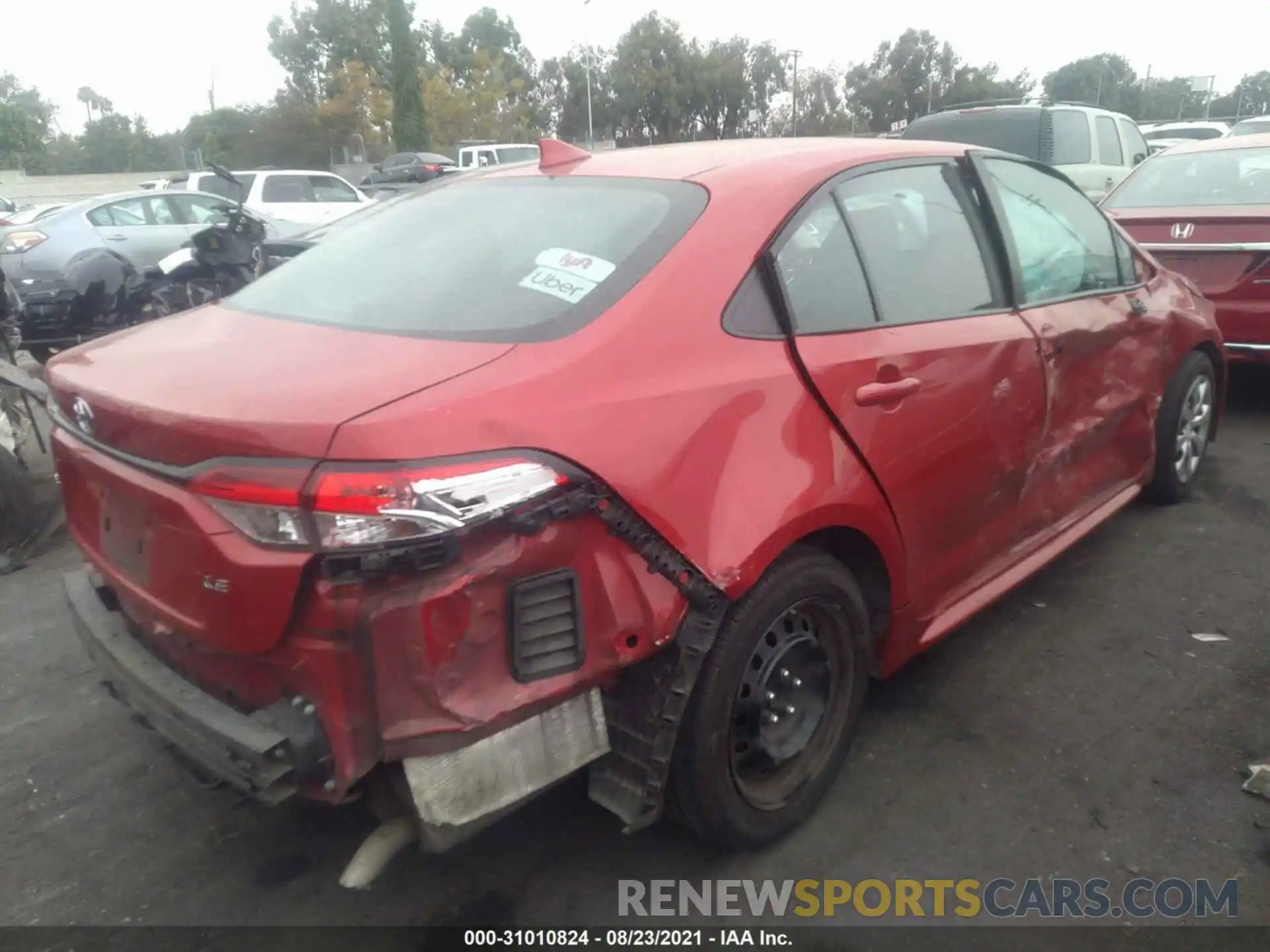 6 Photograph of a damaged car 5YFEPRAE4LP056906 TOYOTA COROLLA 2020