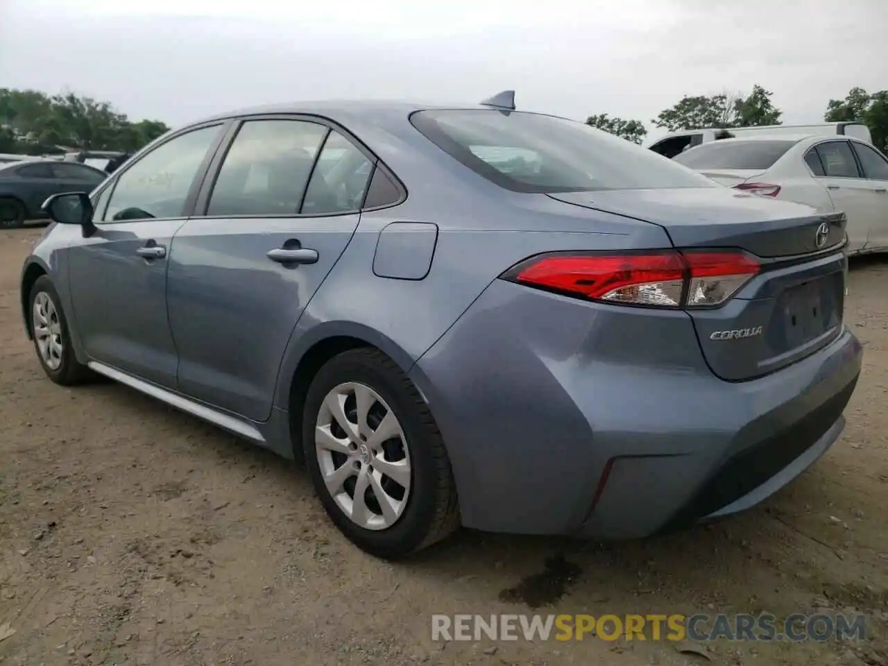 3 Photograph of a damaged car 5YFEPRAE4LP057036 TOYOTA COROLLA 2020