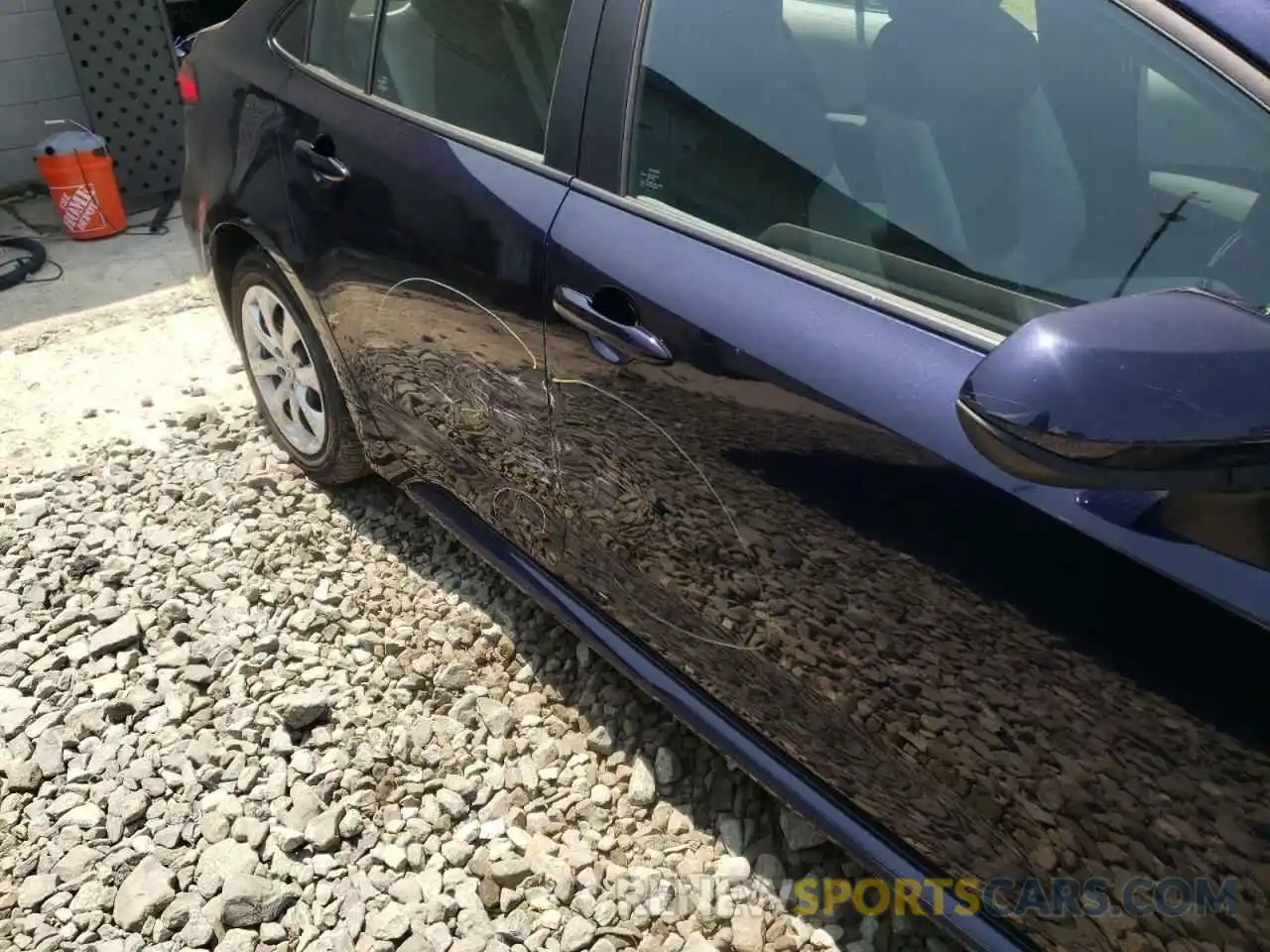 9 Photograph of a damaged car 5YFEPRAE4LP057389 TOYOTA COROLLA 2020