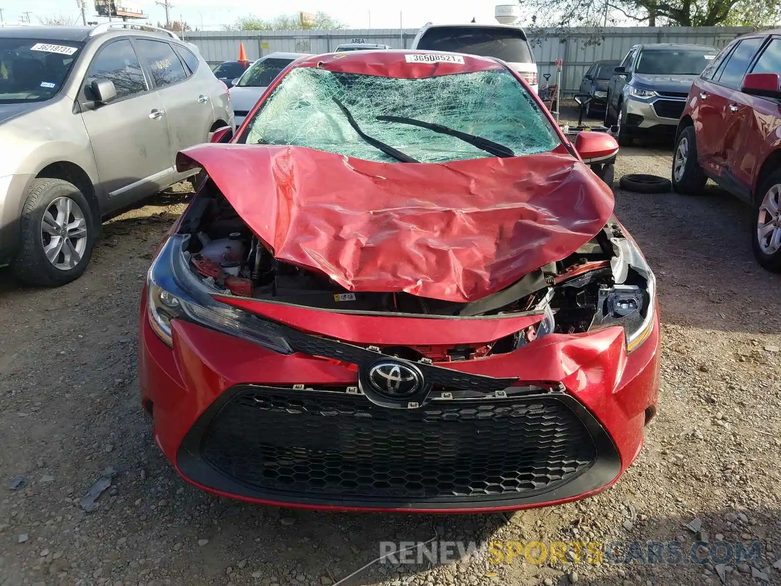 9 Photograph of a damaged car 5YFEPRAE4LP057926 TOYOTA COROLLA 2020