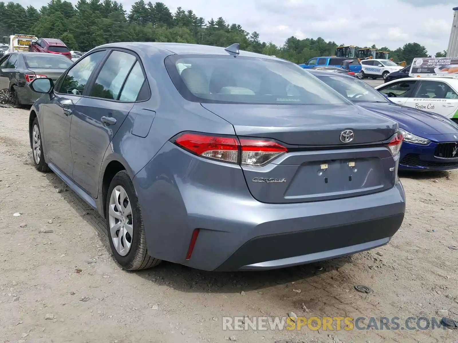 3 Photograph of a damaged car 5YFEPRAE4LP058090 TOYOTA COROLLA 2020