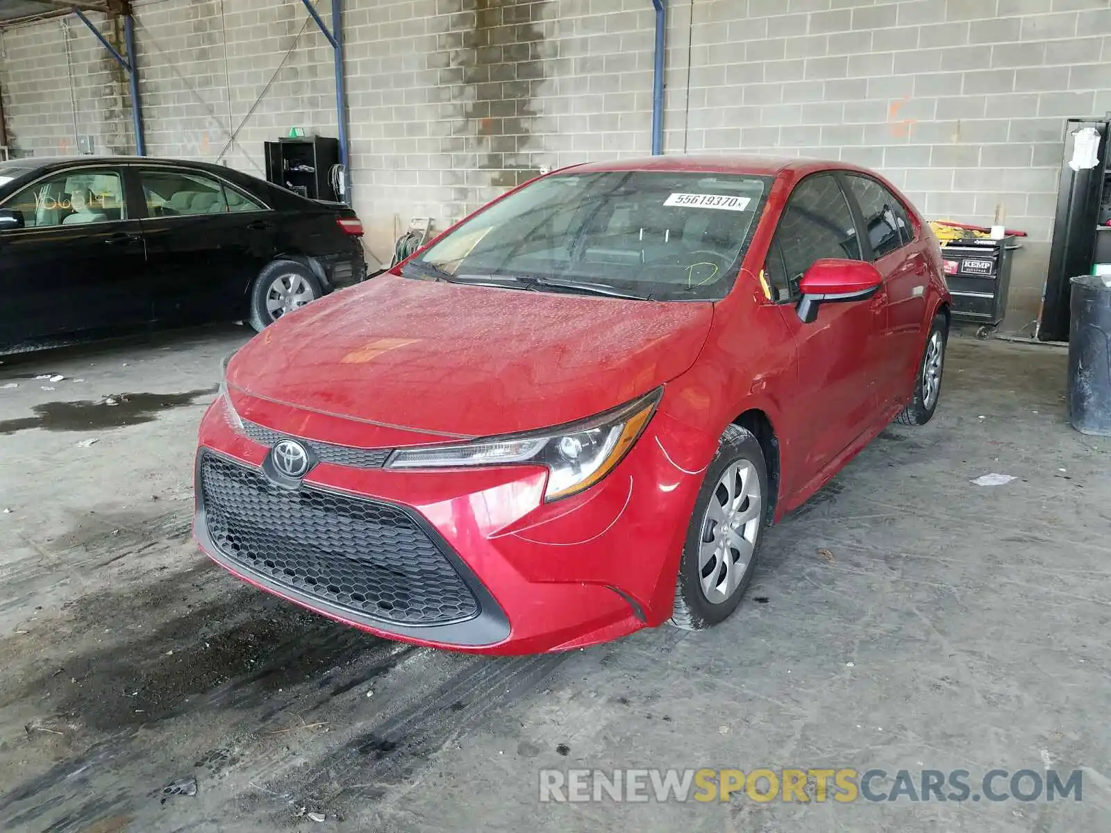 2 Photograph of a damaged car 5YFEPRAE4LP058834 TOYOTA COROLLA 2020