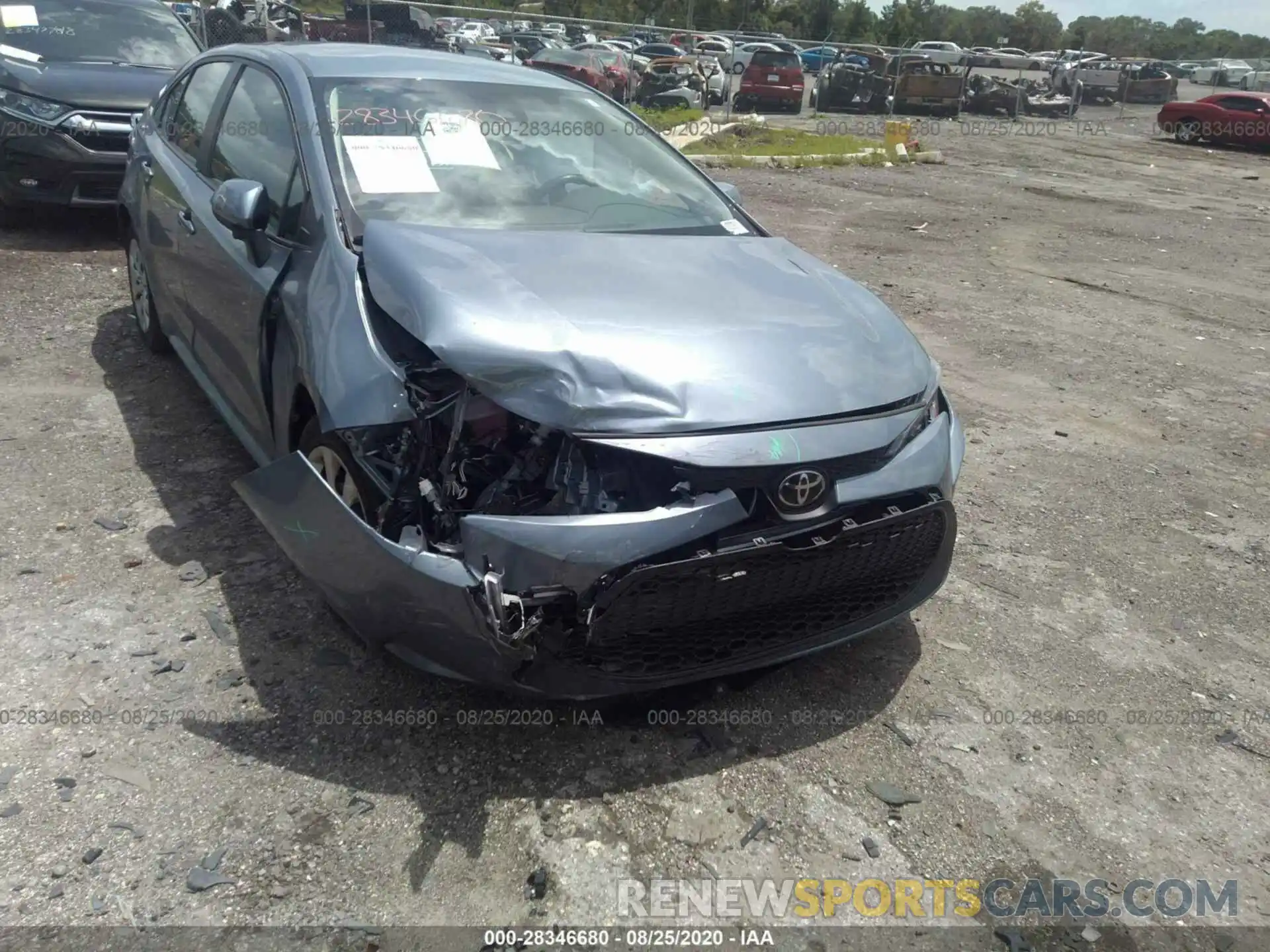 6 Photograph of a damaged car 5YFEPRAE4LP059188 TOYOTA COROLLA 2020