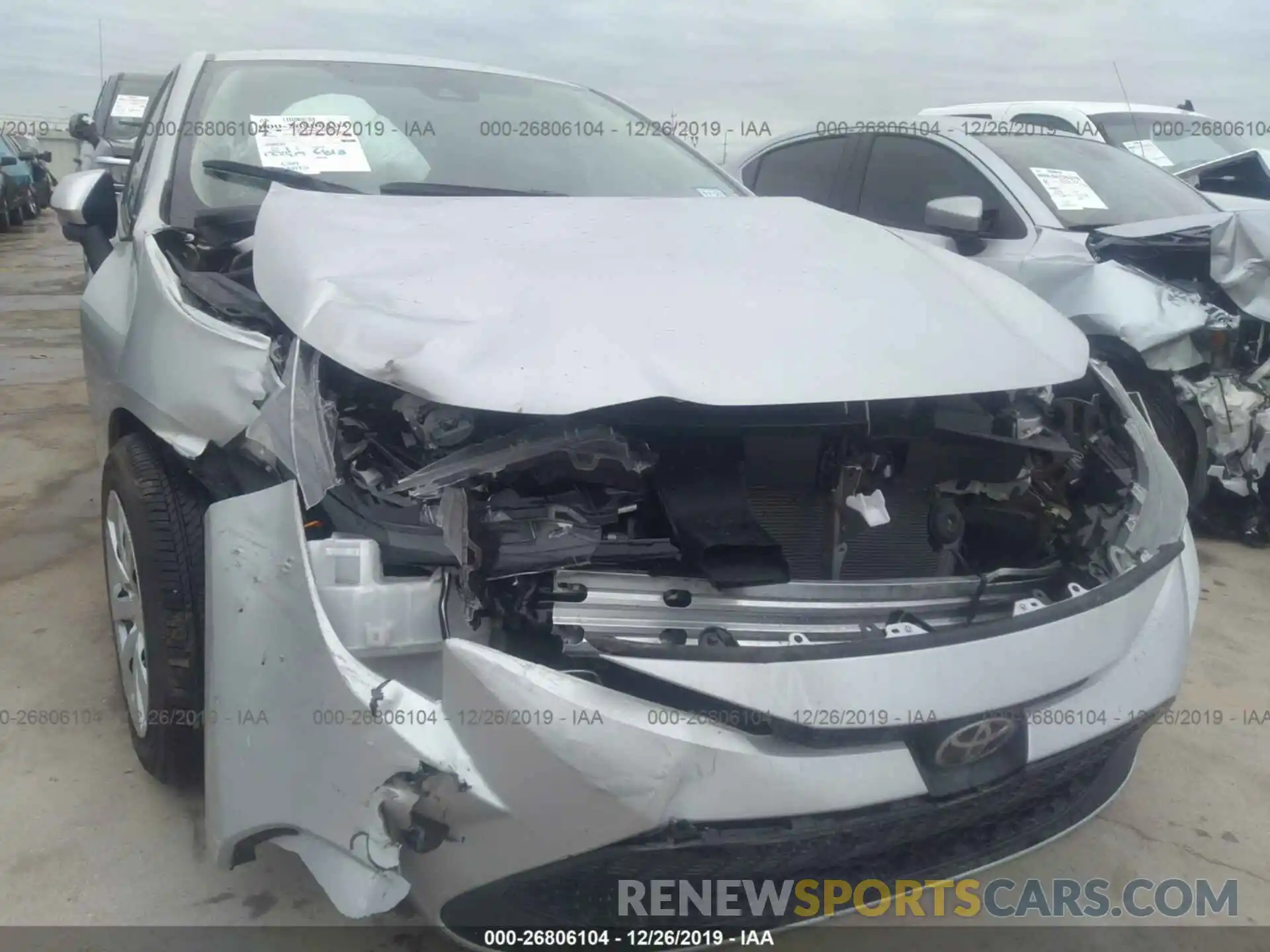 6 Photograph of a damaged car 5YFEPRAE4LP060518 TOYOTA COROLLA 2020