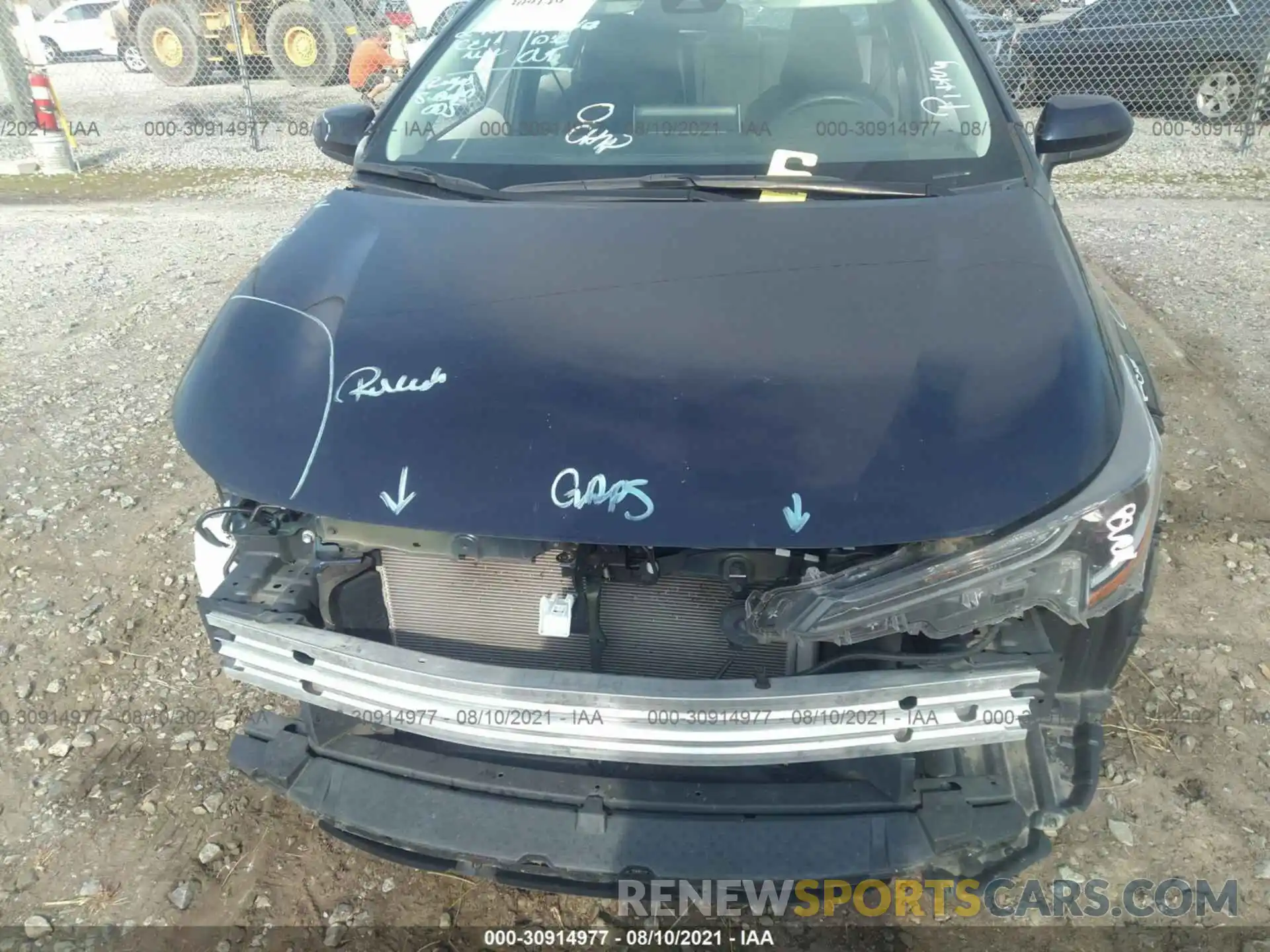 6 Photograph of a damaged car 5YFEPRAE4LP061121 TOYOTA COROLLA 2020