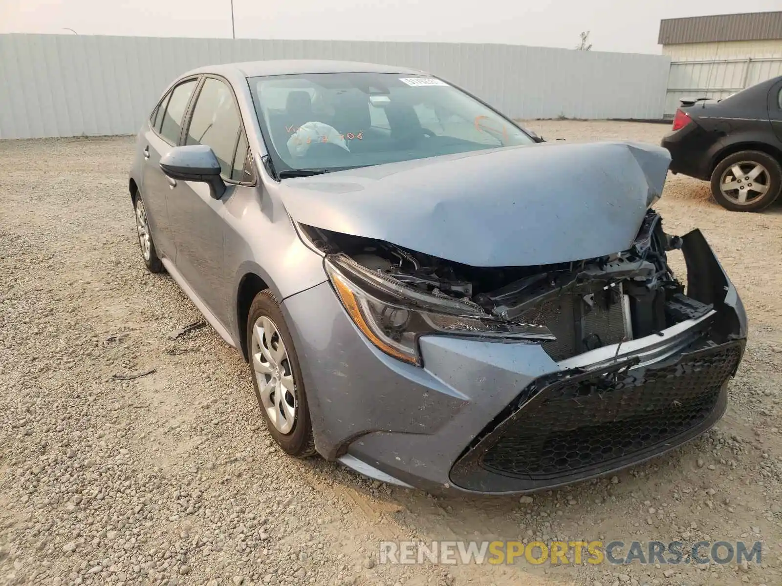 1 Photograph of a damaged car 5YFEPRAE4LP062706 TOYOTA COROLLA 2020