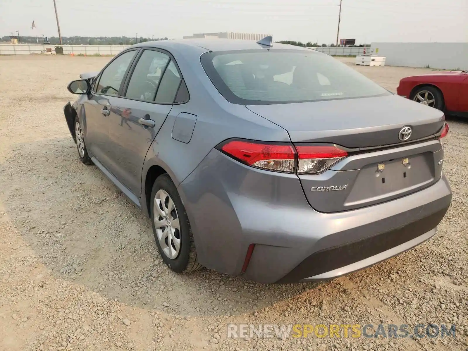 3 Photograph of a damaged car 5YFEPRAE4LP062706 TOYOTA COROLLA 2020