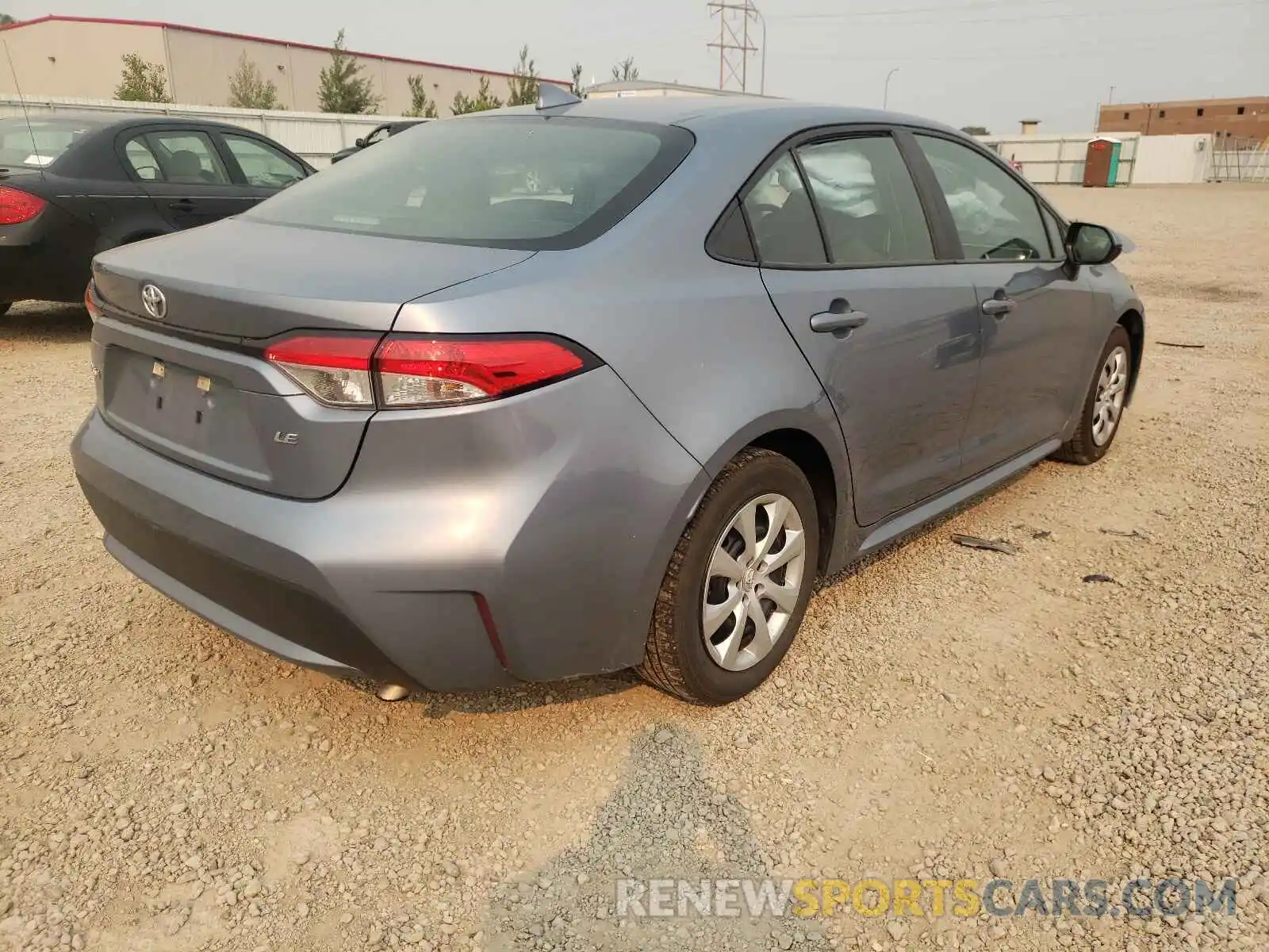 4 Photograph of a damaged car 5YFEPRAE4LP062706 TOYOTA COROLLA 2020