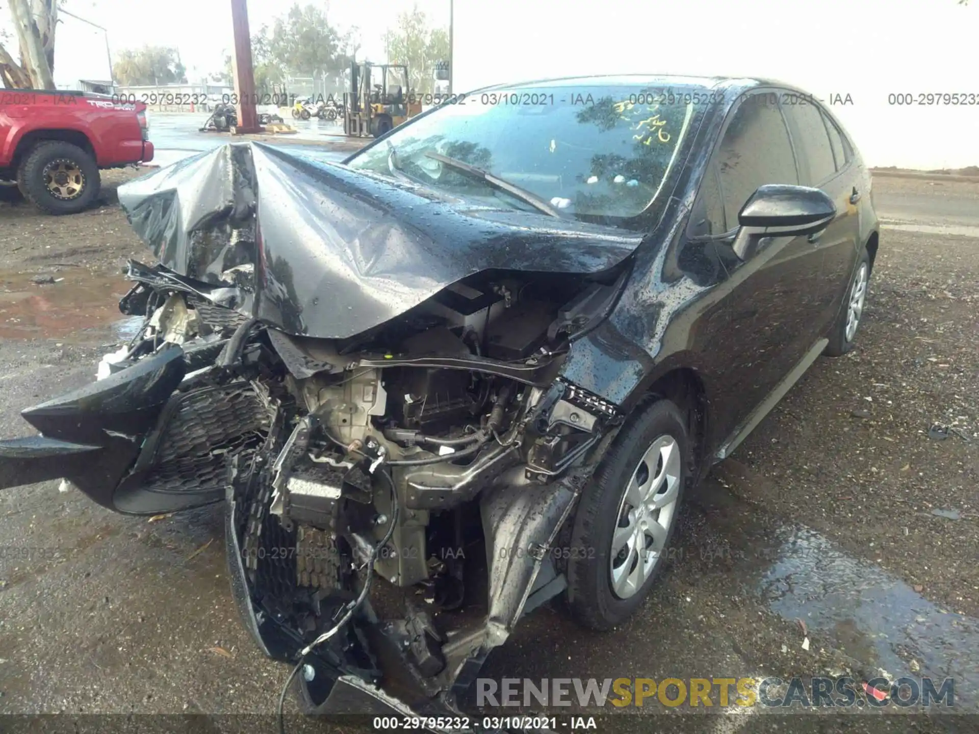 2 Photograph of a damaged car 5YFEPRAE4LP063306 TOYOTA COROLLA 2020