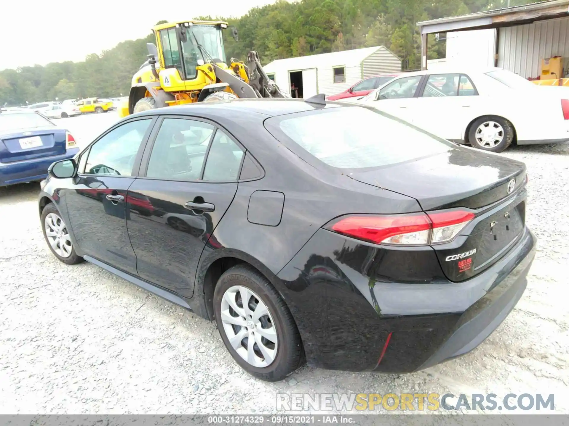 3 Photograph of a damaged car 5YFEPRAE4LP064519 TOYOTA COROLLA 2020