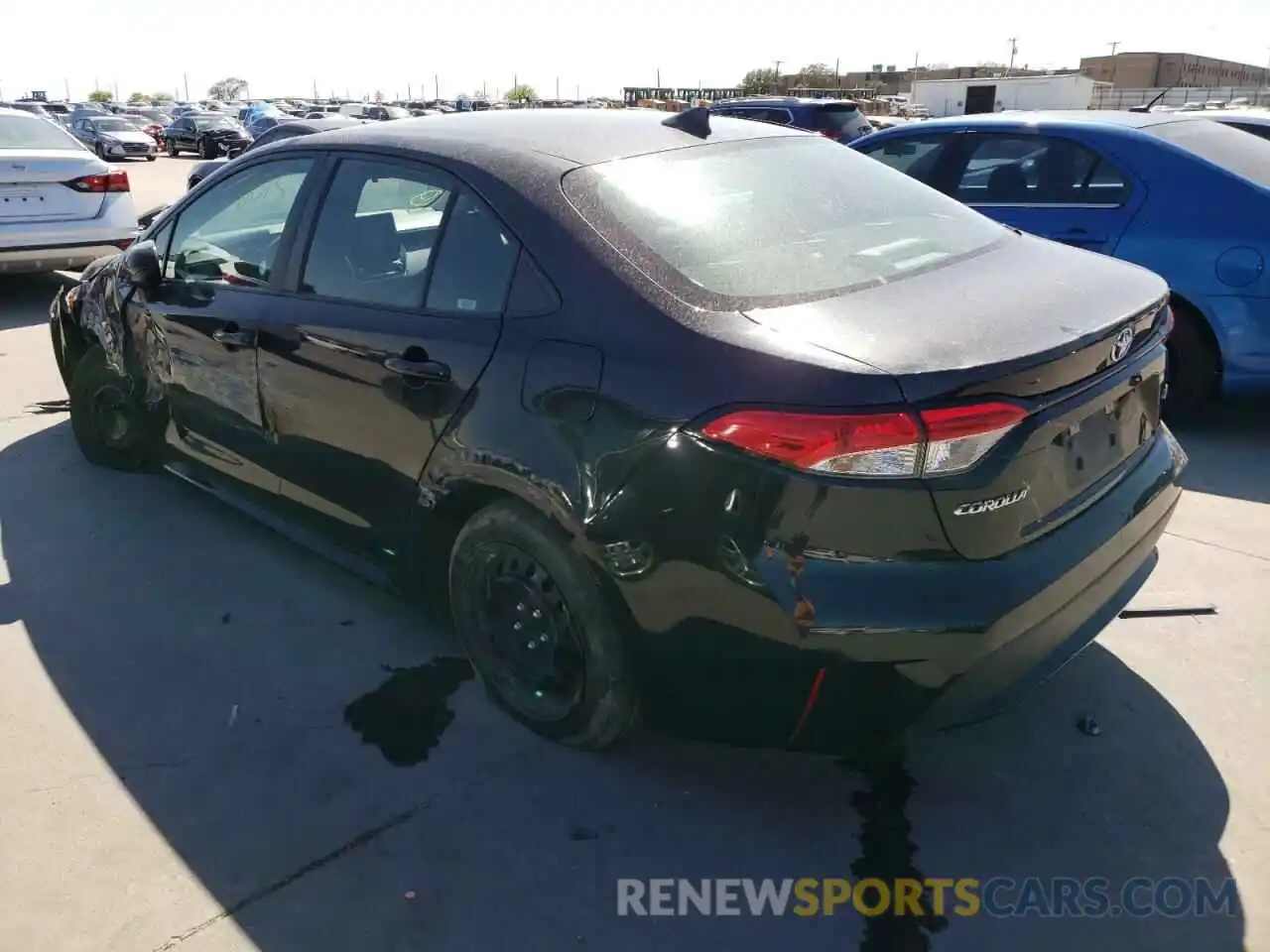 3 Photograph of a damaged car 5YFEPRAE4LP064777 TOYOTA COROLLA 2020