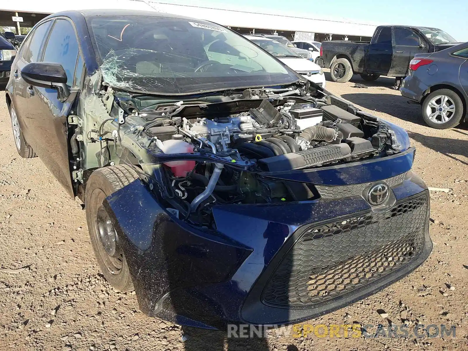 9 Photograph of a damaged car 5YFEPRAE4LP065864 TOYOTA COROLLA 2020