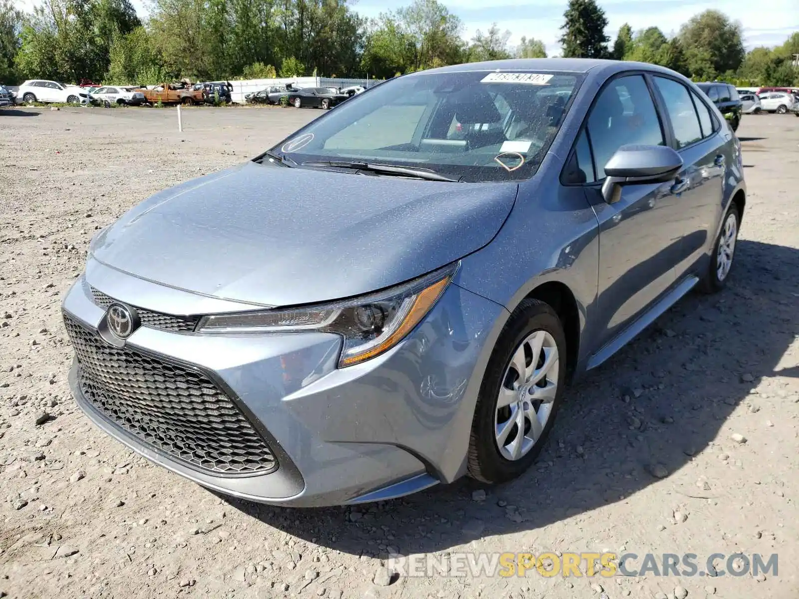 2 Photograph of a damaged car 5YFEPRAE4LP066979 TOYOTA COROLLA 2020