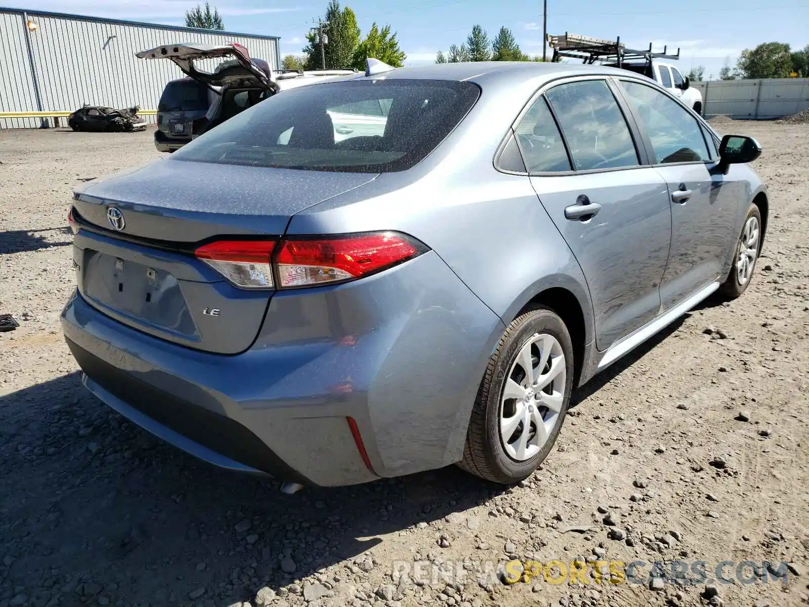 4 Photograph of a damaged car 5YFEPRAE4LP066979 TOYOTA COROLLA 2020