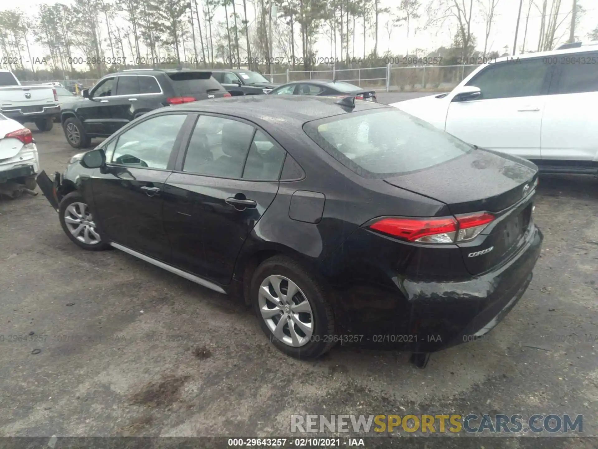 3 Photograph of a damaged car 5YFEPRAE4LP067324 TOYOTA COROLLA 2020