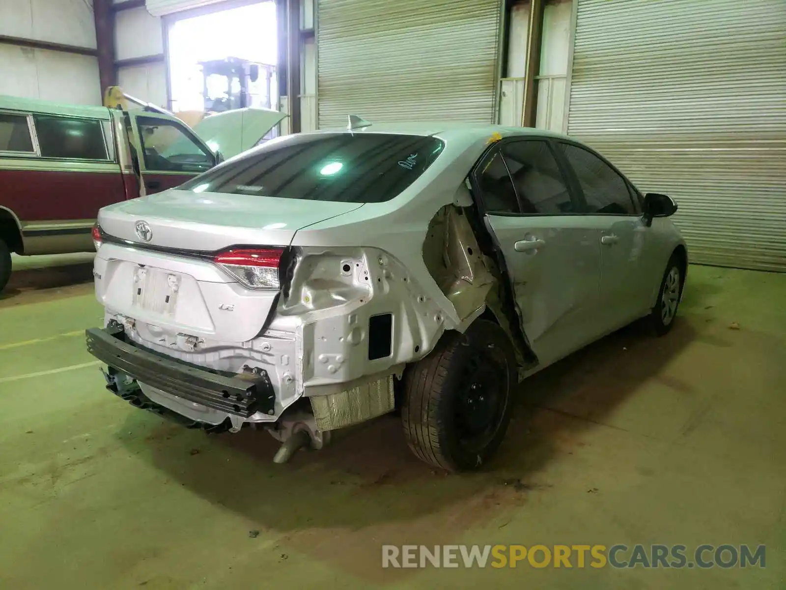 4 Photograph of a damaged car 5YFEPRAE4LP068263 TOYOTA COROLLA 2020