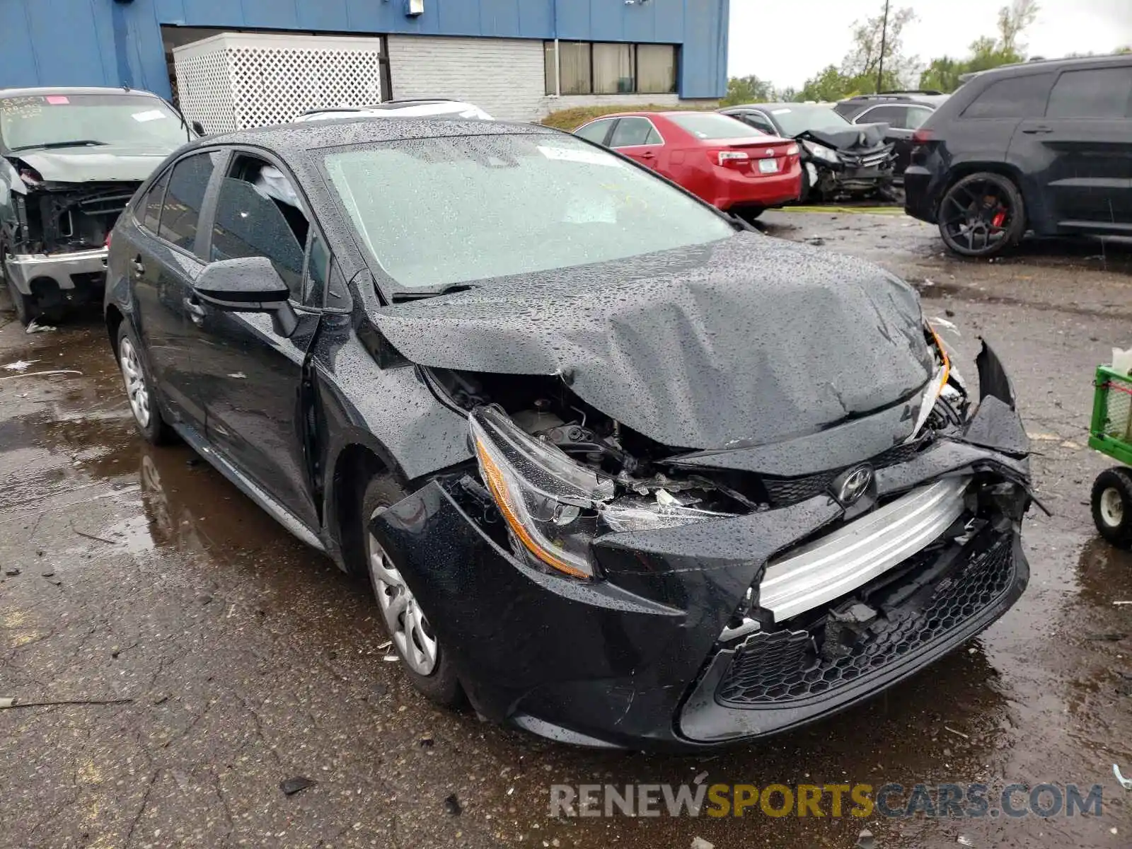 1 Photograph of a damaged car 5YFEPRAE4LP069882 TOYOTA COROLLA 2020