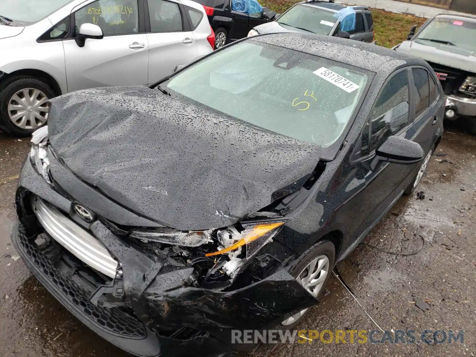 2 Photograph of a damaged car 5YFEPRAE4LP069882 TOYOTA COROLLA 2020