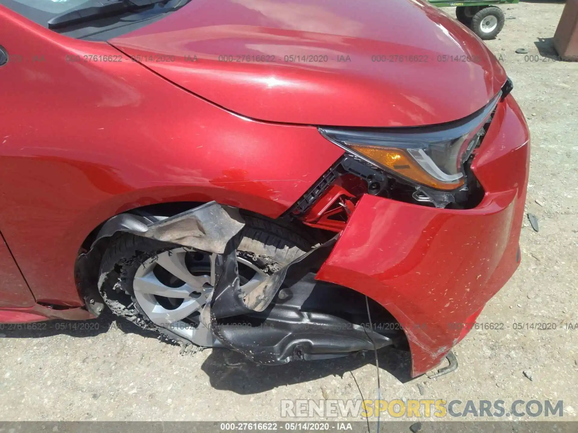 6 Photograph of a damaged car 5YFEPRAE4LP071941 TOYOTA COROLLA 2020