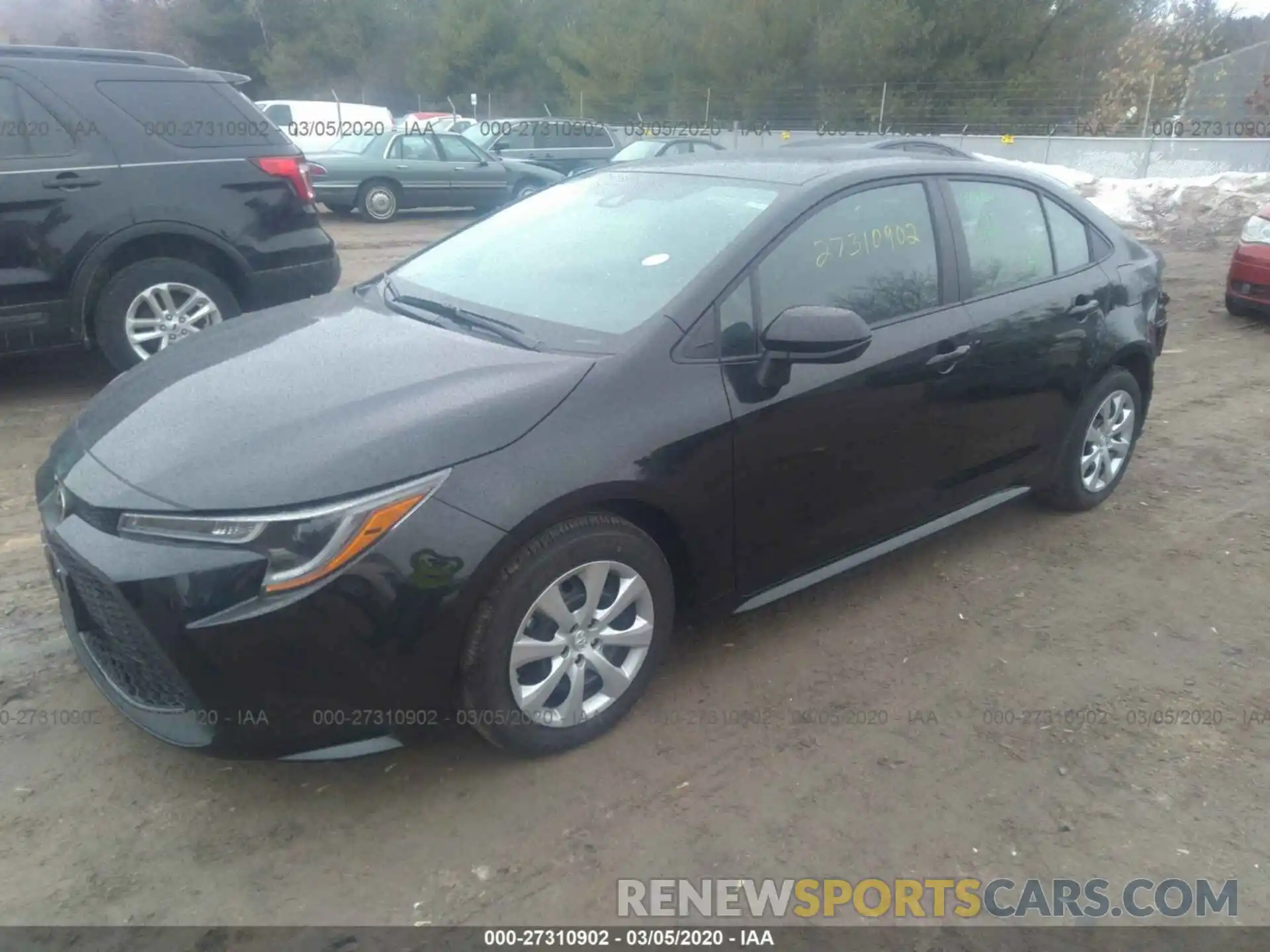 2 Photograph of a damaged car 5YFEPRAE4LP073799 TOYOTA COROLLA 2020